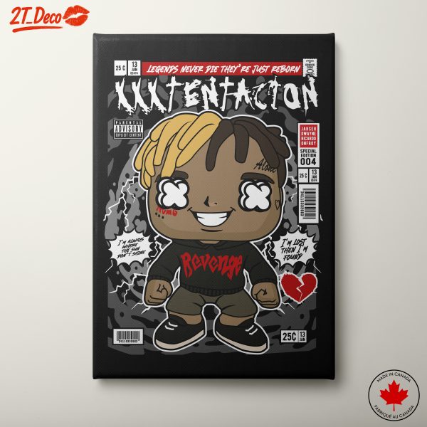 KXXTentacion Character Art Inspired Design