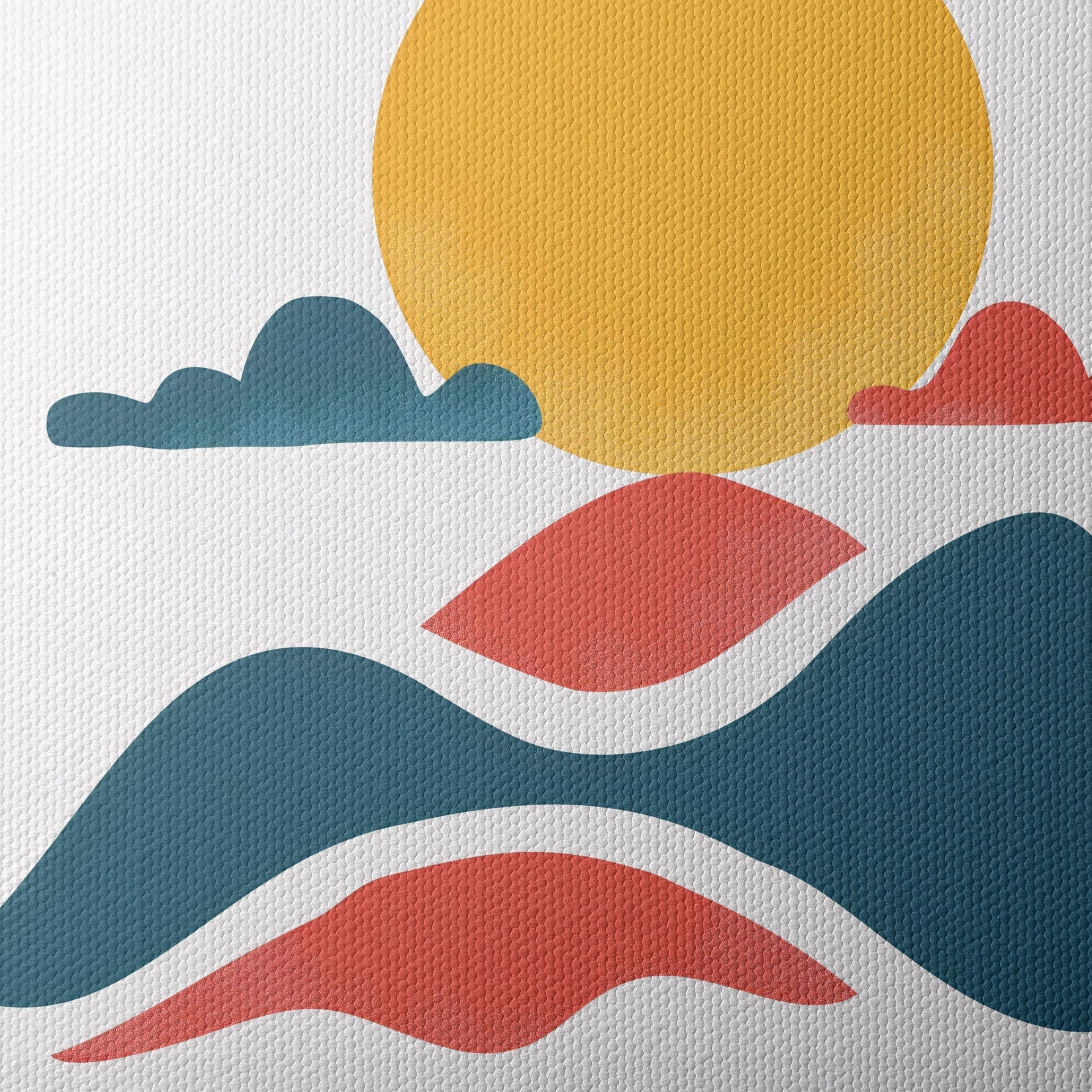 Abstract Nature with Sun and Clouds - Image 4
