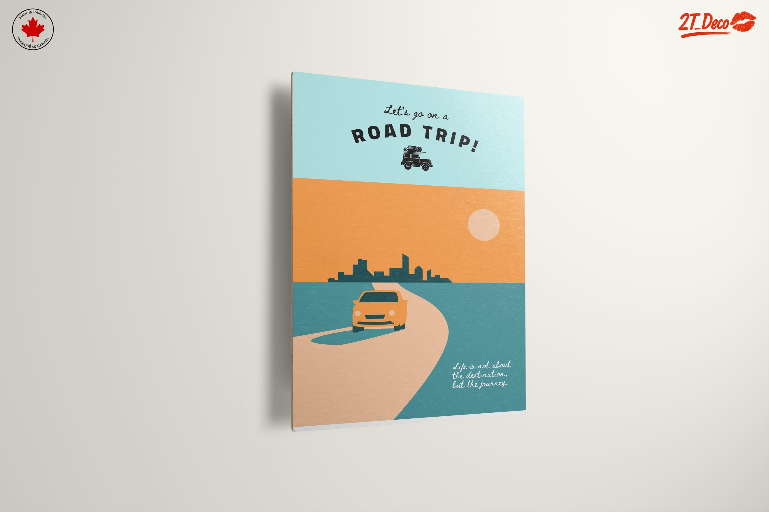Adventure Road Trip Landscape Art - Image 13