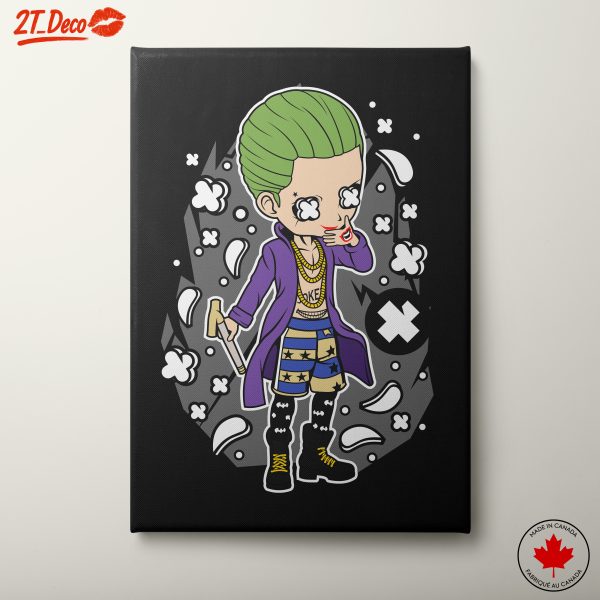 Stylized Joker Character Art