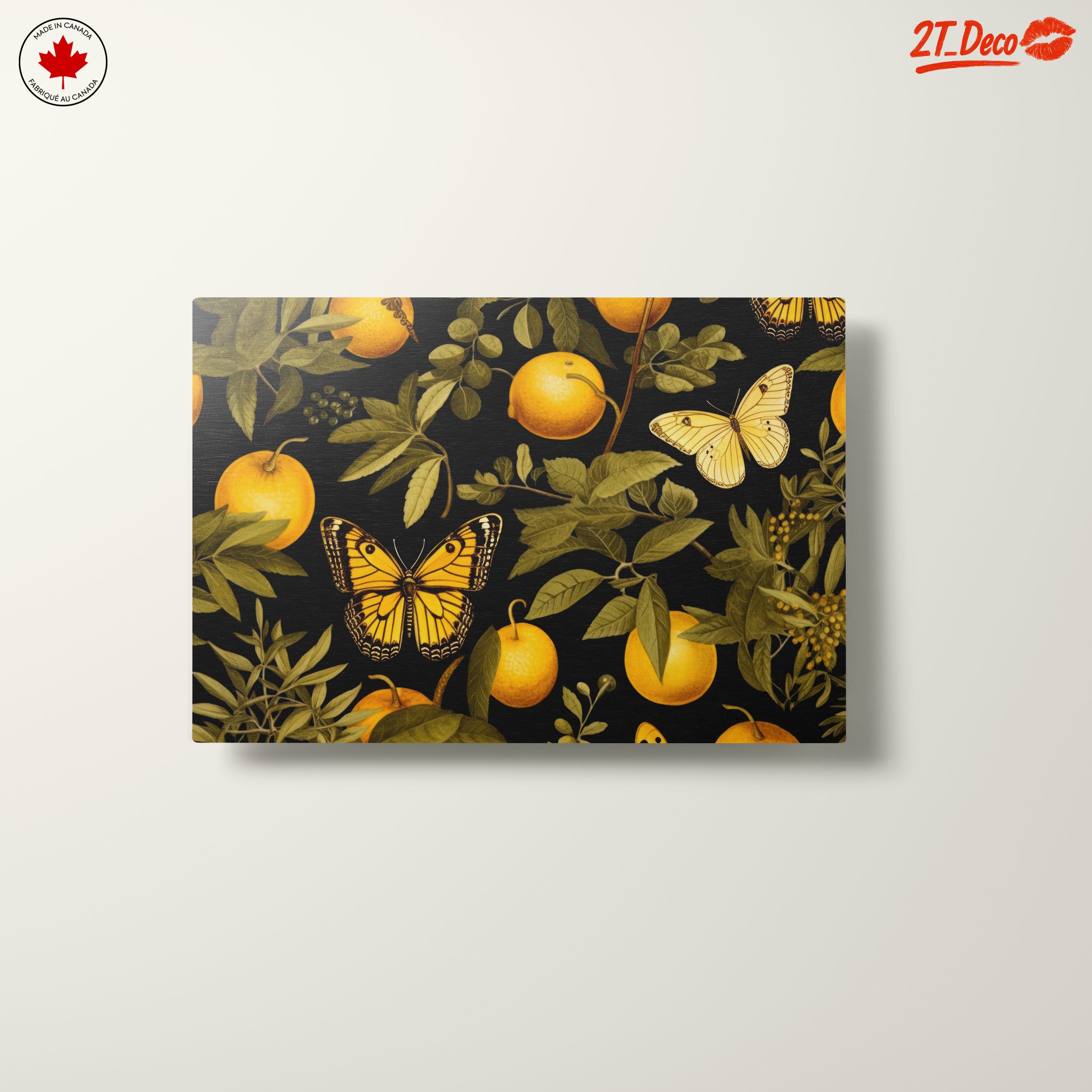 Butterfly and Citrus Botanical Artwork - Image 10