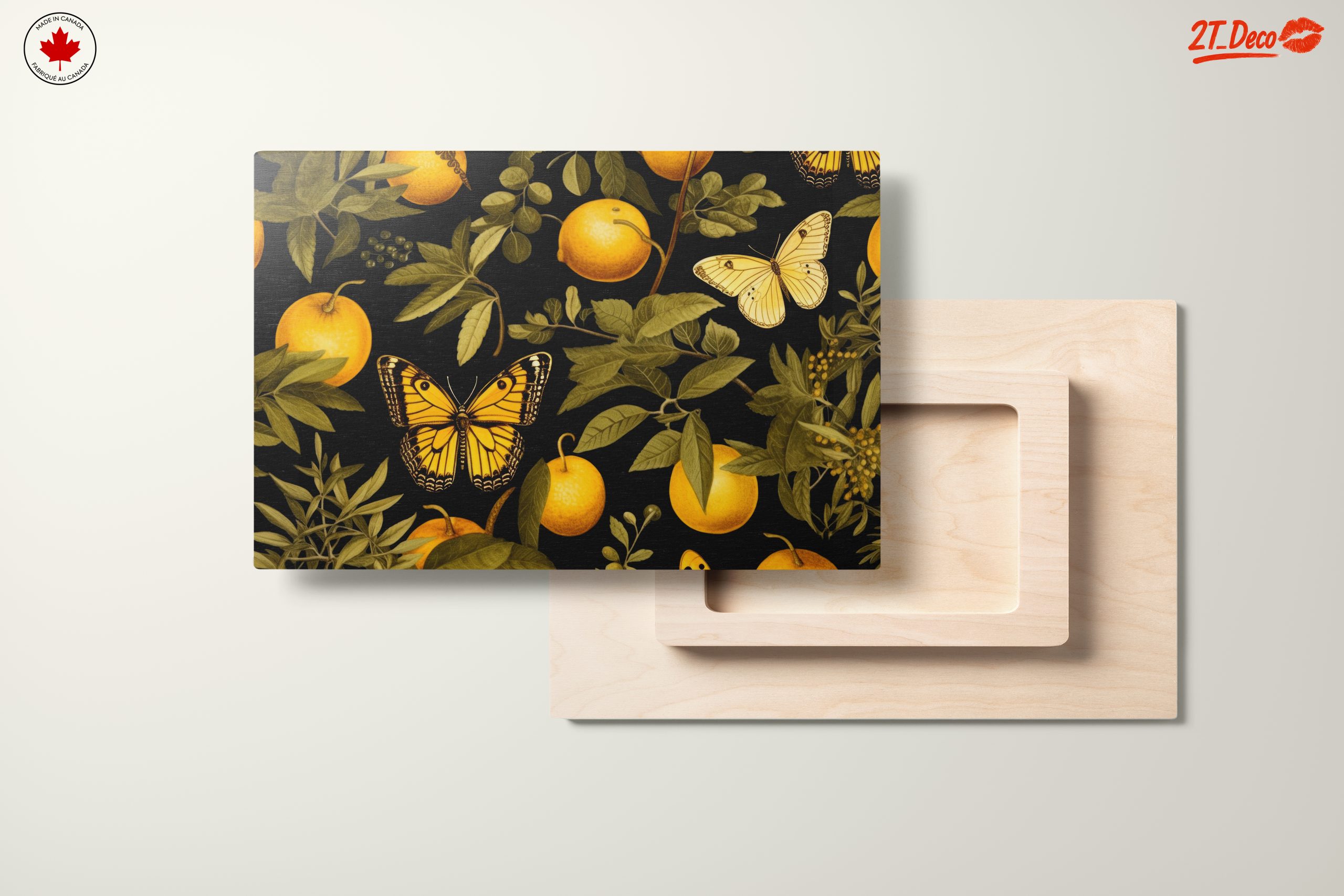 Butterfly and Citrus Botanical Artwork - Image 11