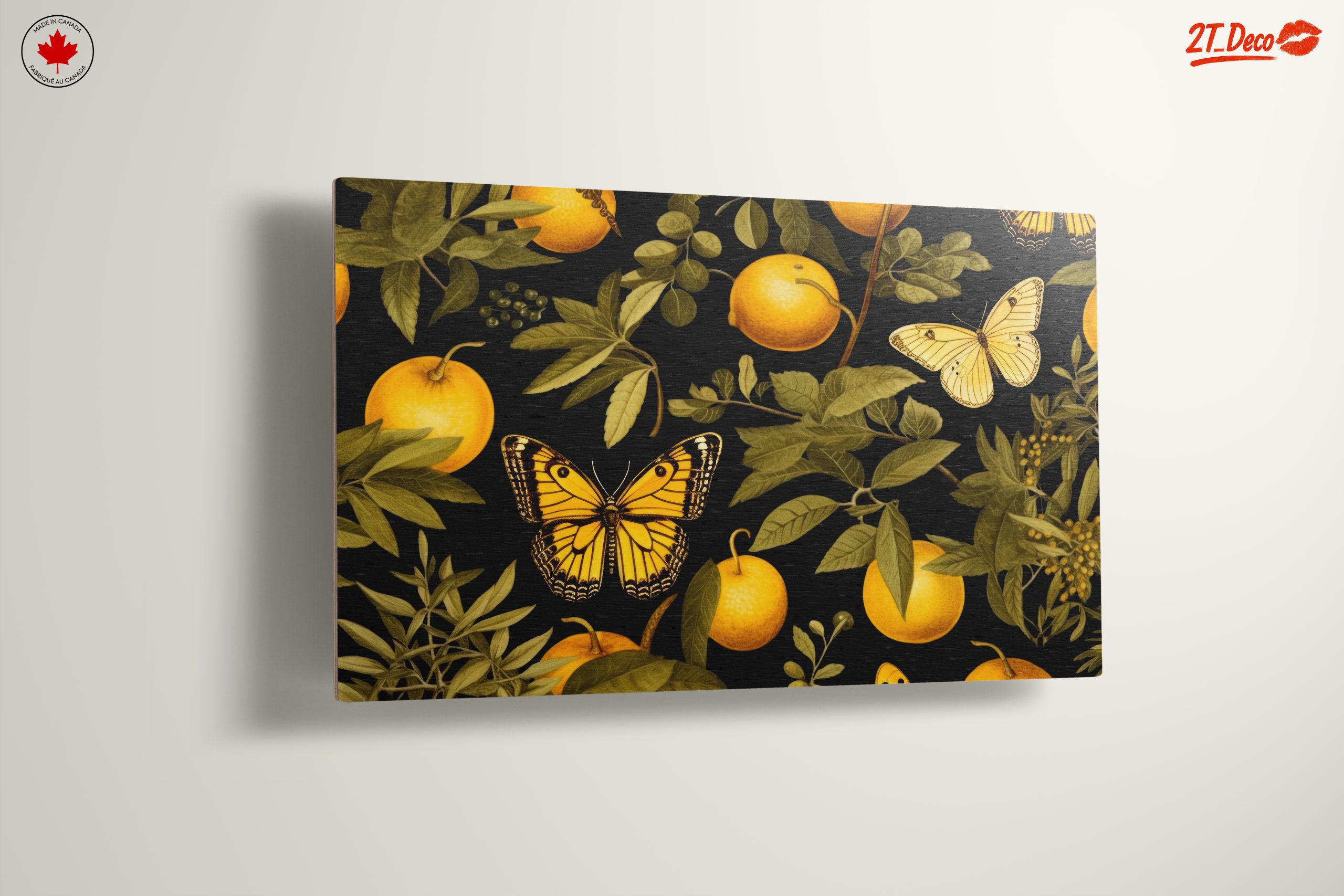 Butterfly and Citrus Botanical Artwork - Image 13