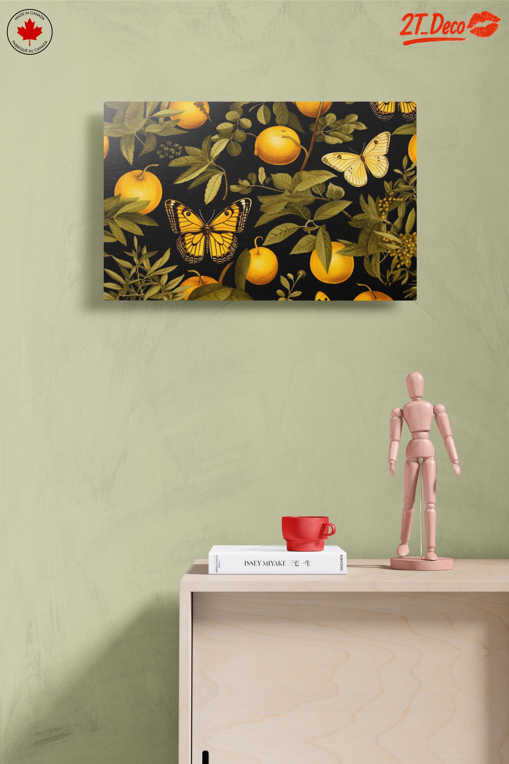 Butterfly and Citrus Botanical Artwork - Image 14