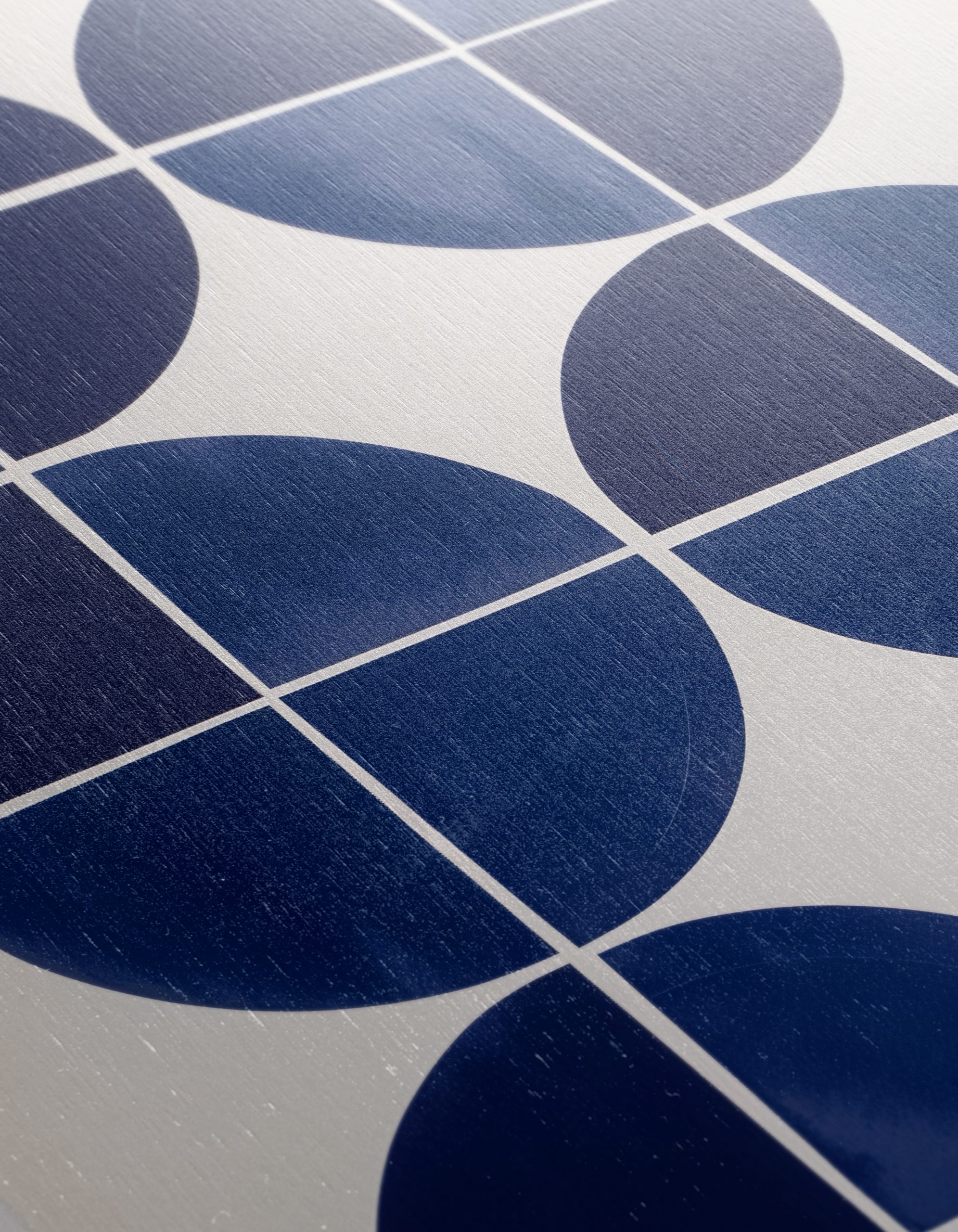 Geometric Blue Abstract Wall Art - Image 12