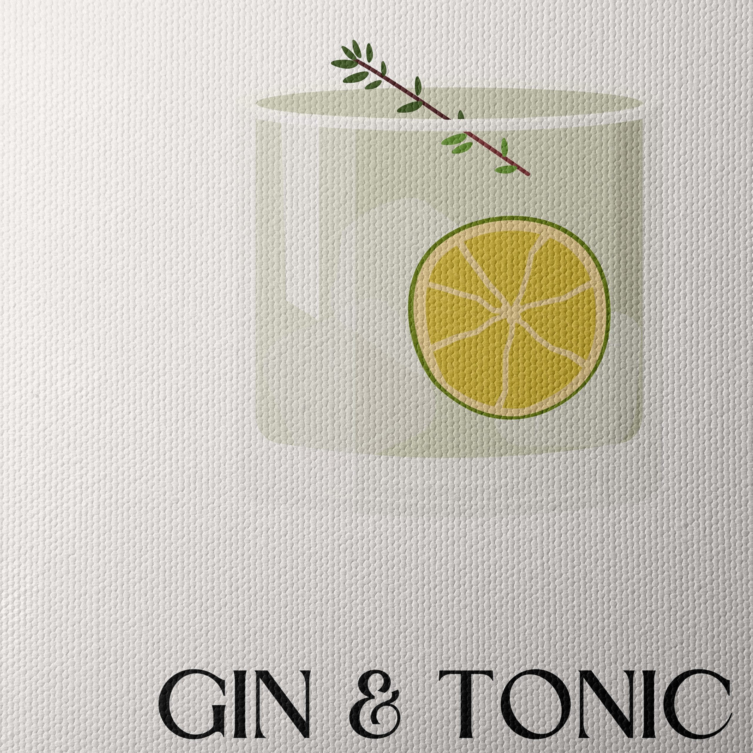 Stylish Cocktail Recipe Art for Home Bar - Image 4