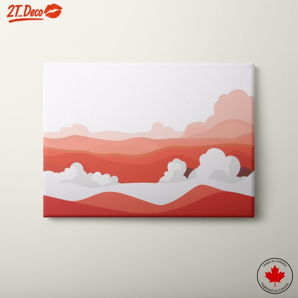 Flowing Clouds in Vibrant Hues