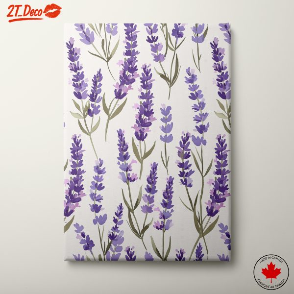 Lavender Botanical Art Print