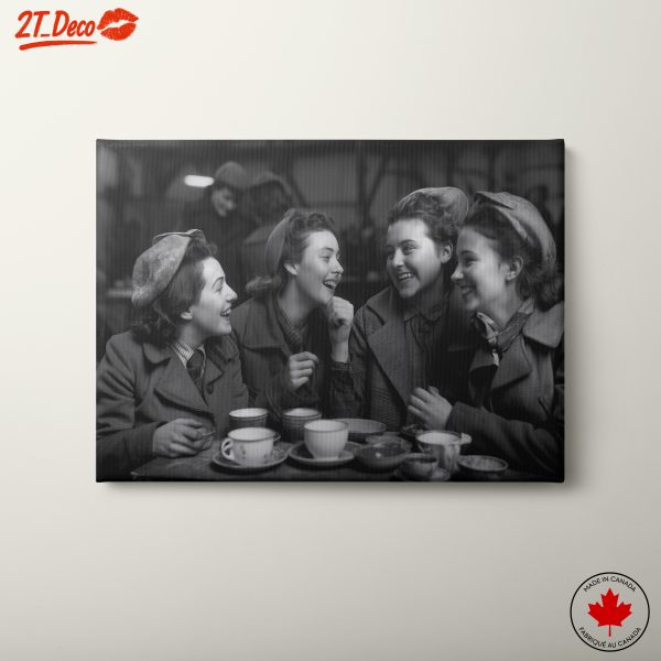 Social Gathering Portrait of Women