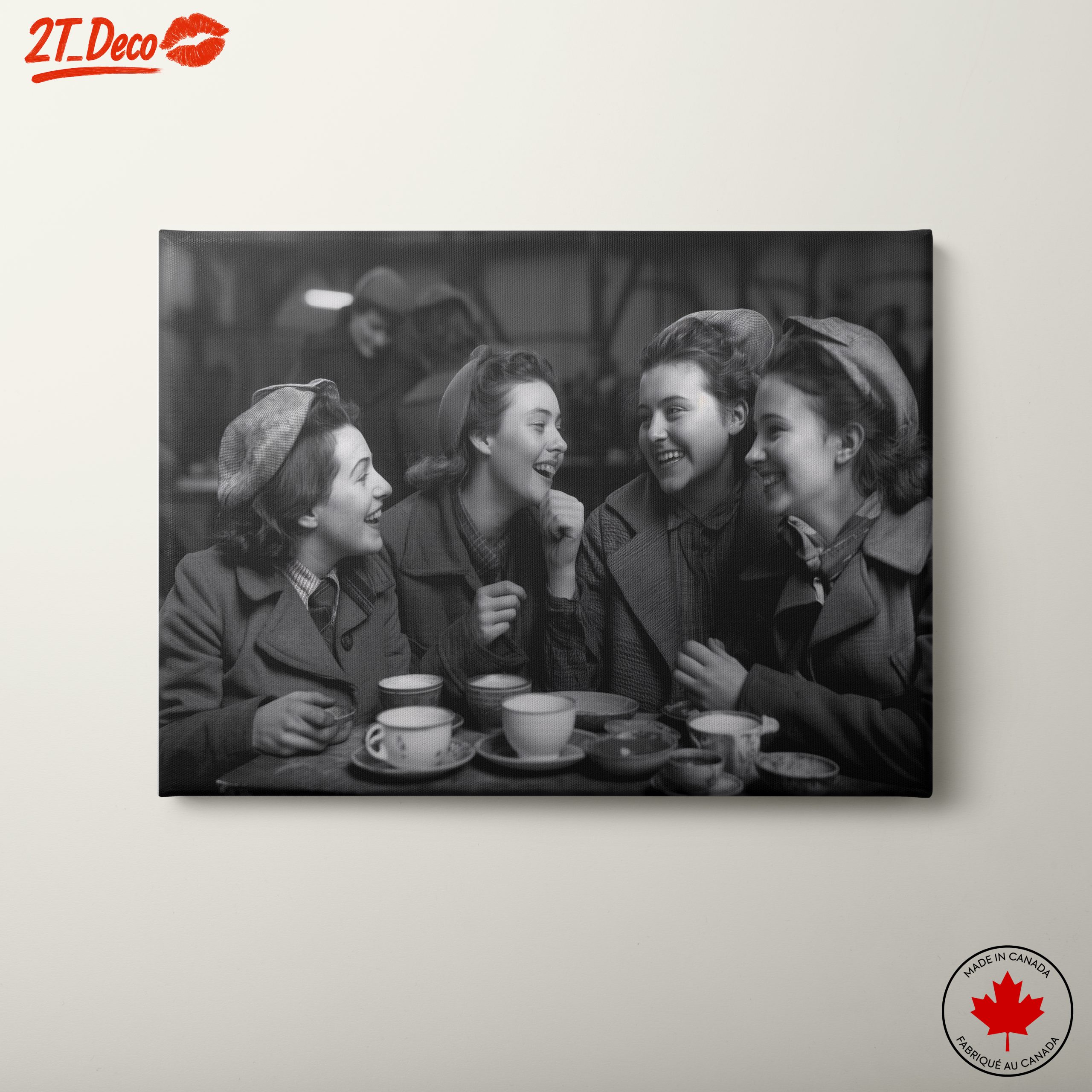 Social Gathering Portrait of Women