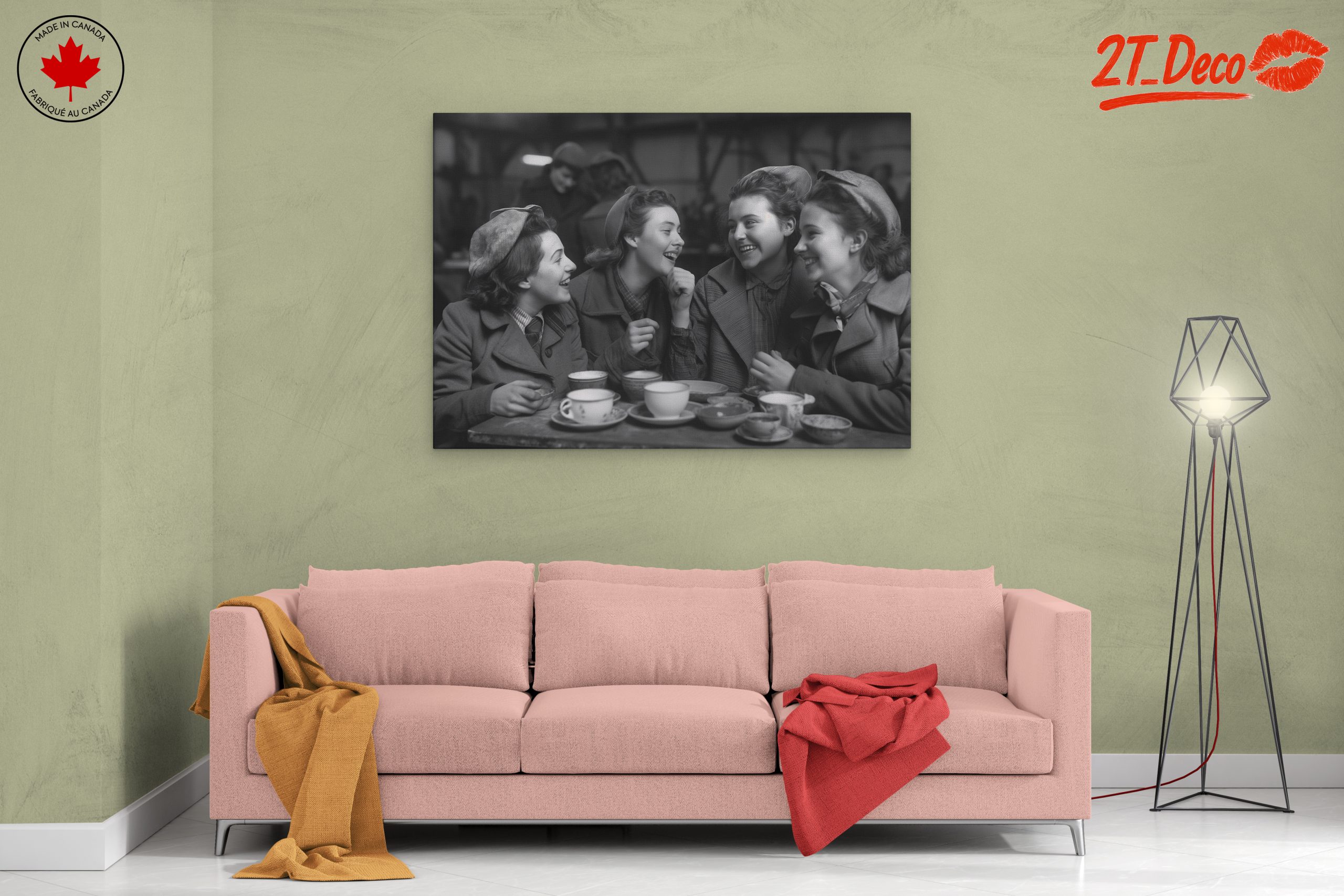 Social Gathering Portrait of Women - Image 2
