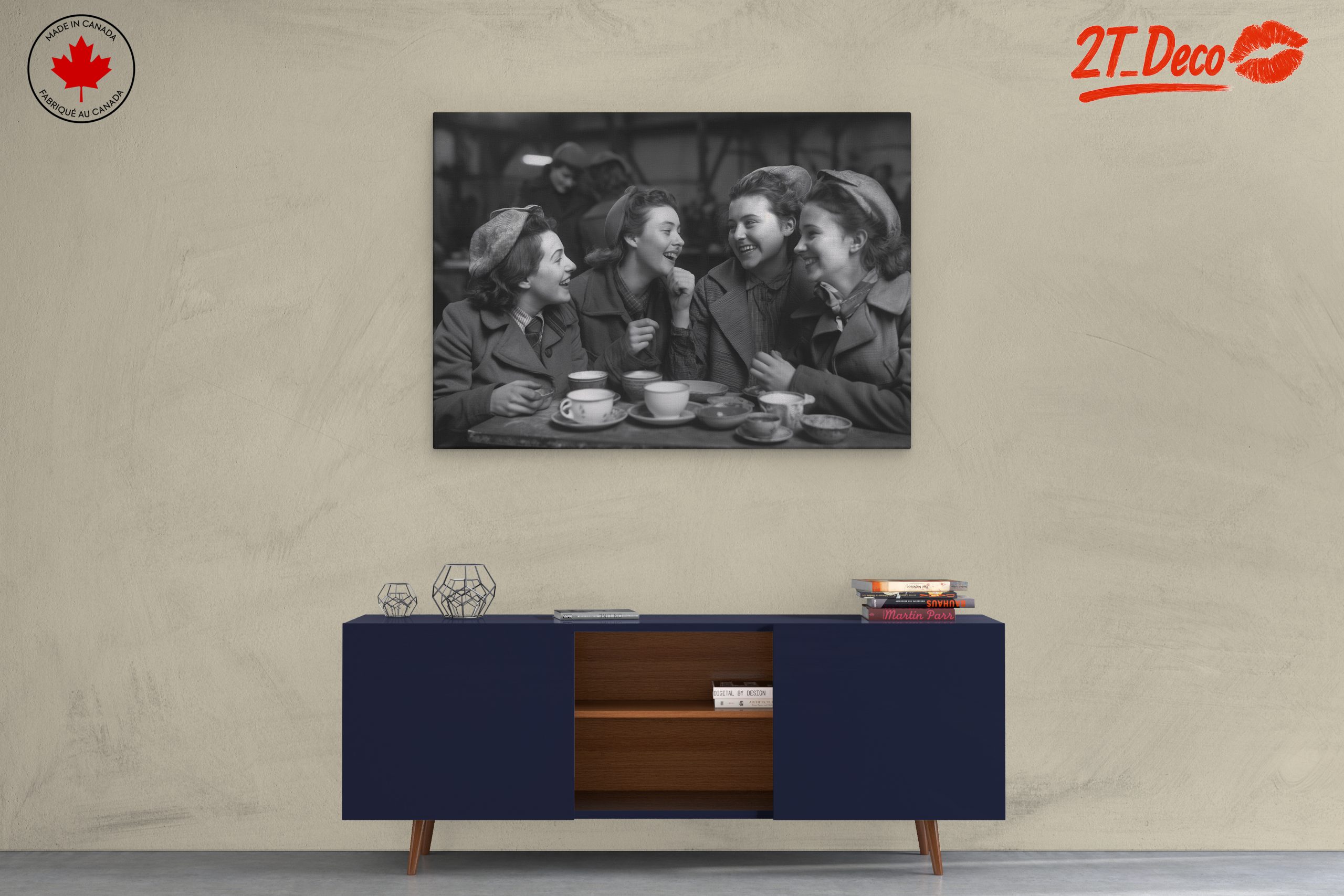 Social Gathering Portrait of Women - Image 3