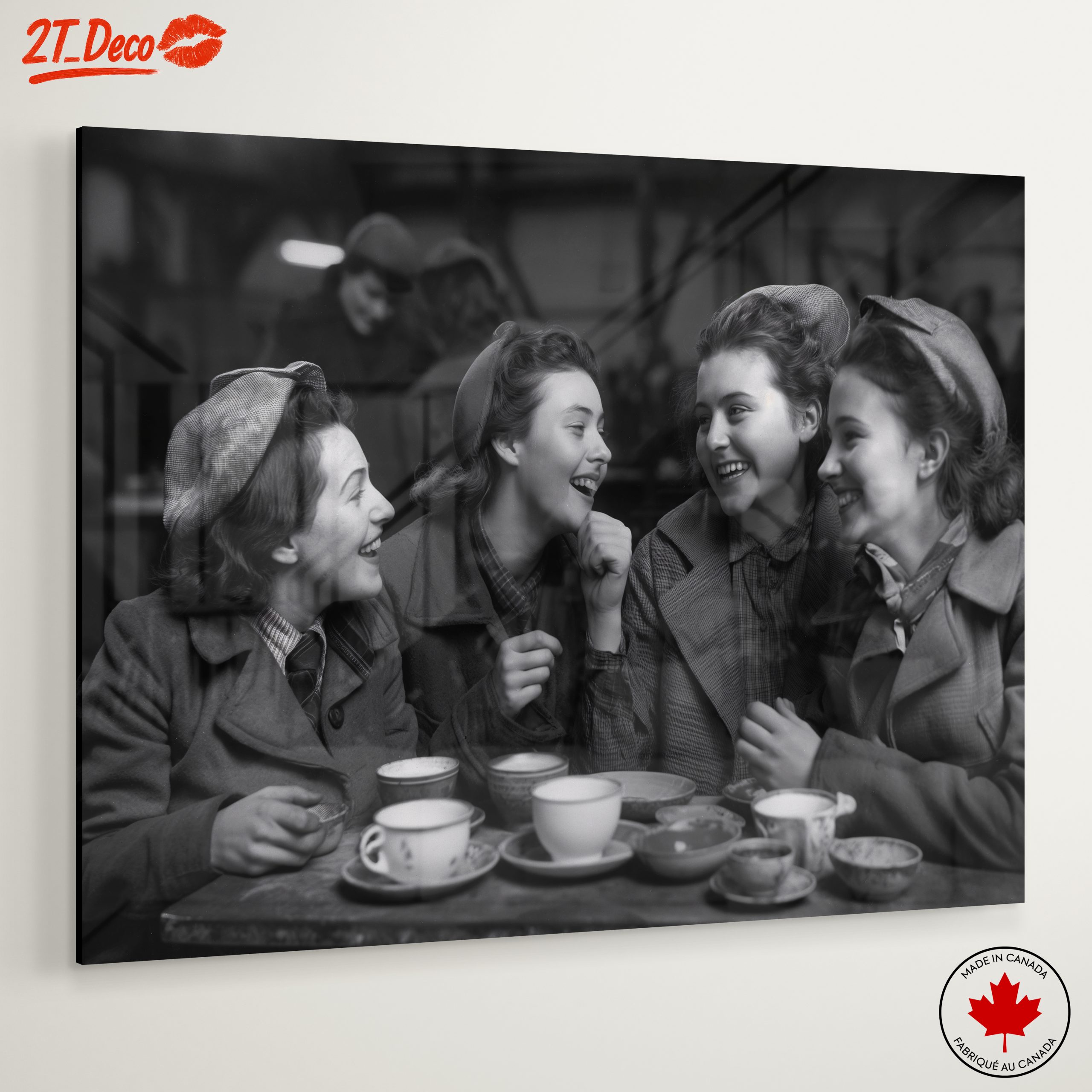Social Gathering Portrait of Women - Image 6