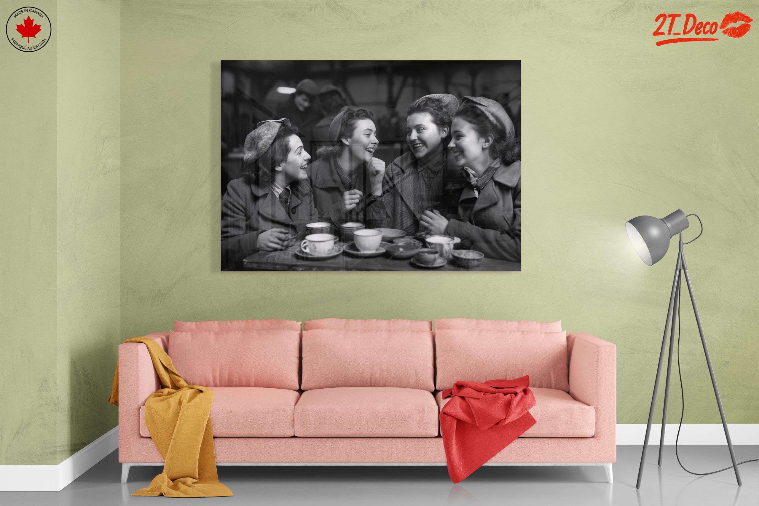 Social Gathering Portrait of Women - Image 7