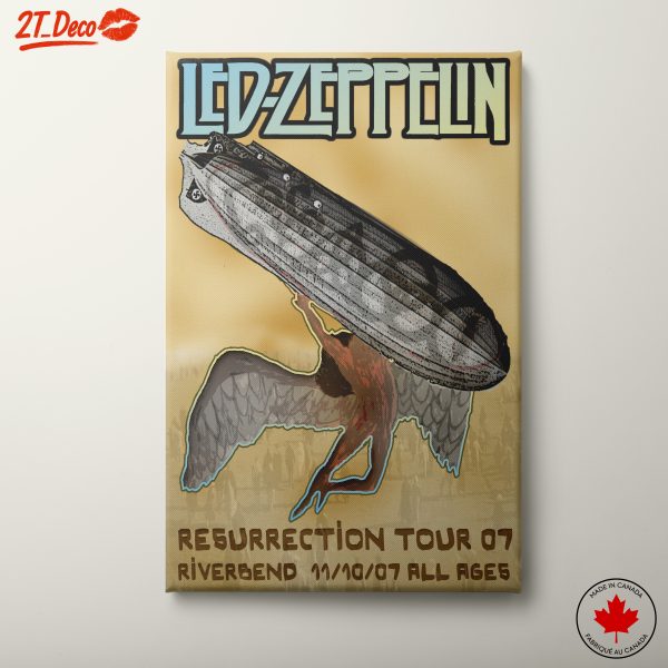 Led Zeppelin Tour Artwork