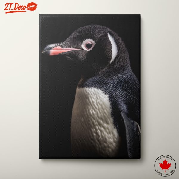 Artistic Portrait of a Penguin