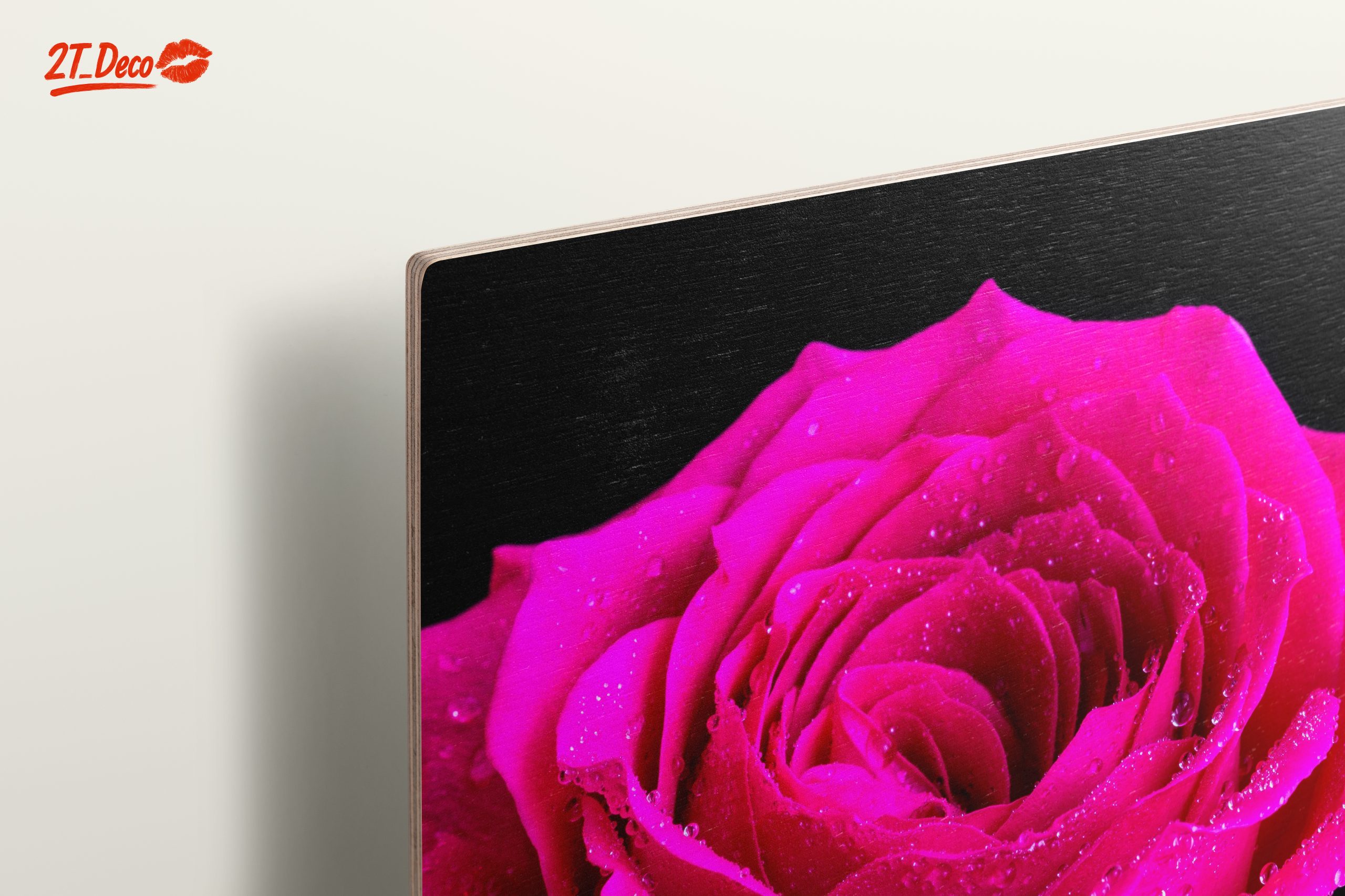 Stunning Pink Rose Flower Art - Image 15