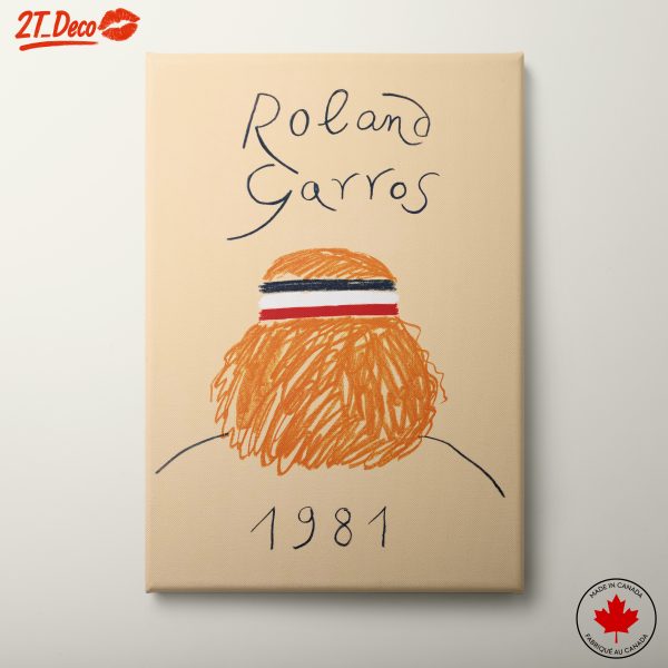 Roland Garros 1981 Iconic Artwork