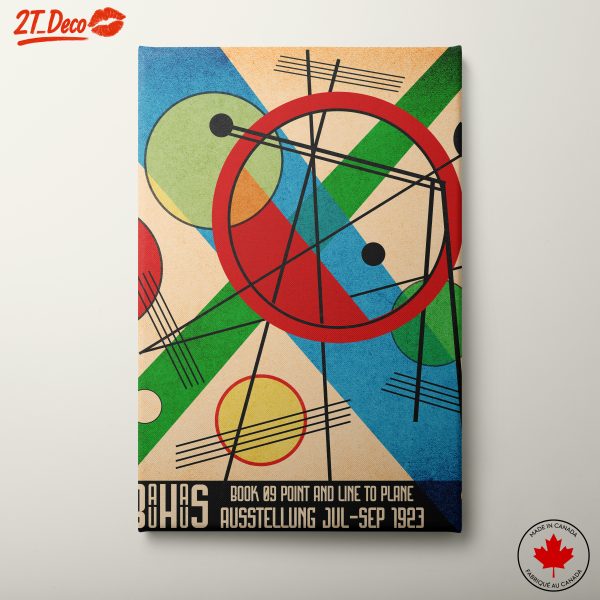 Geometric Bauhaus Art Composition