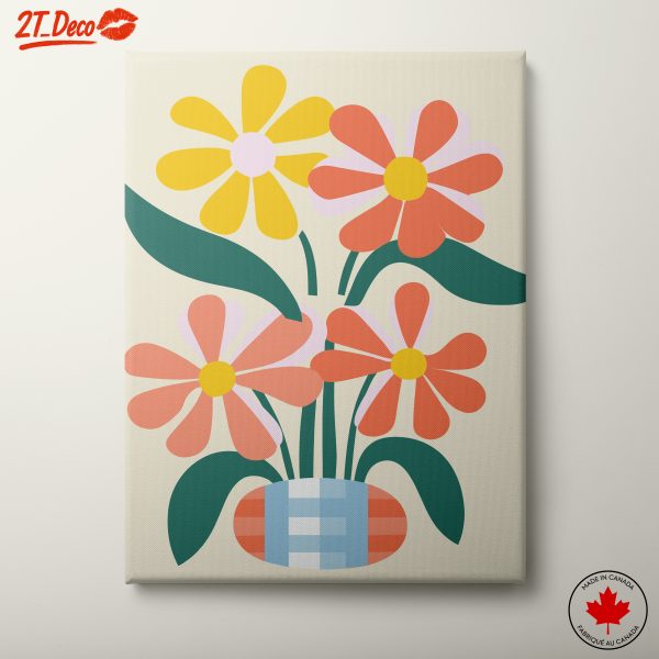 Whimsical Floral Artwork for Bright Spaces 2
