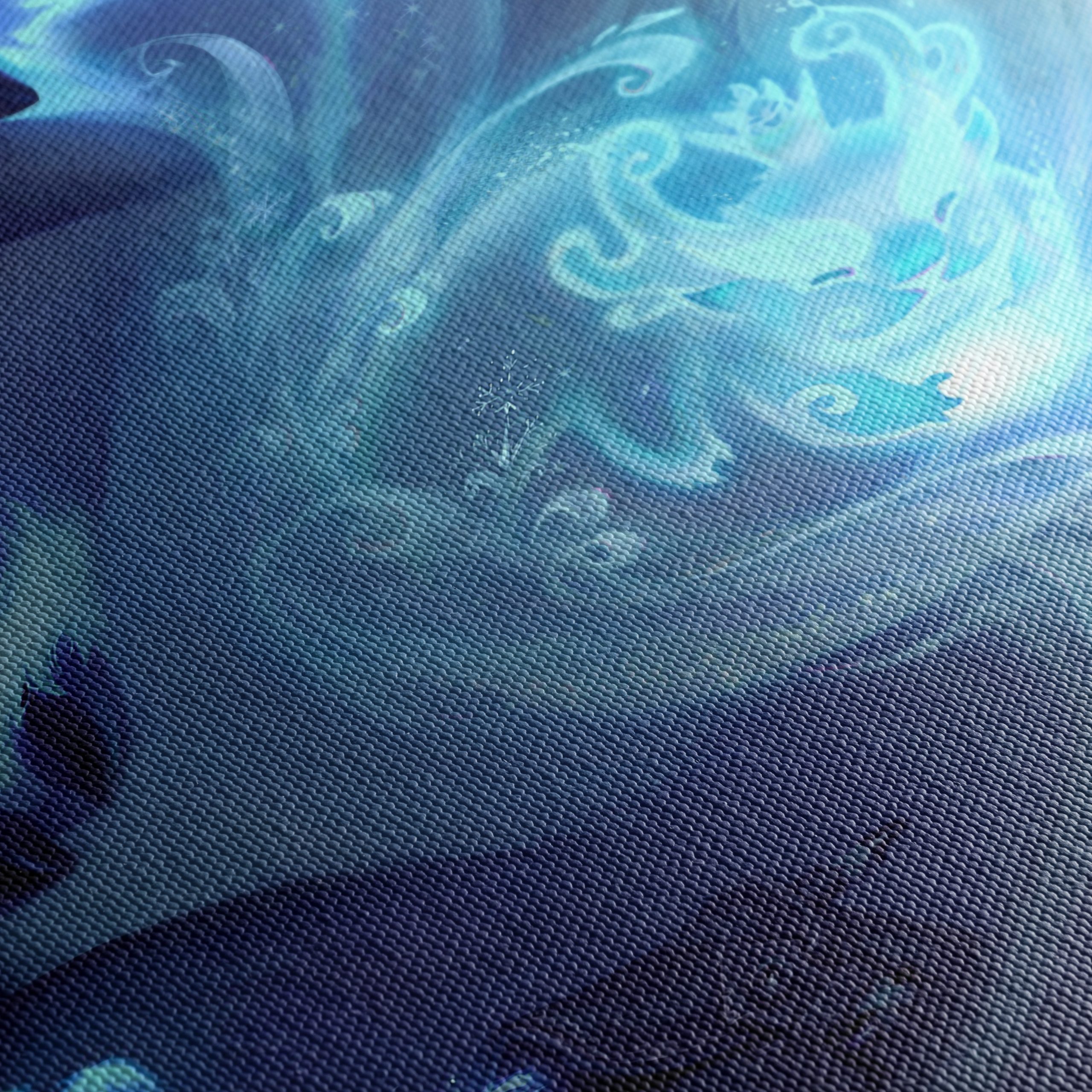 Fantasy Creature and Child in Snowy Landscape - Image 5
