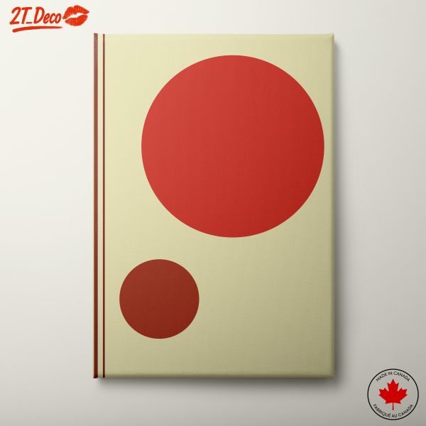 Geometric Abstract Art with Circles