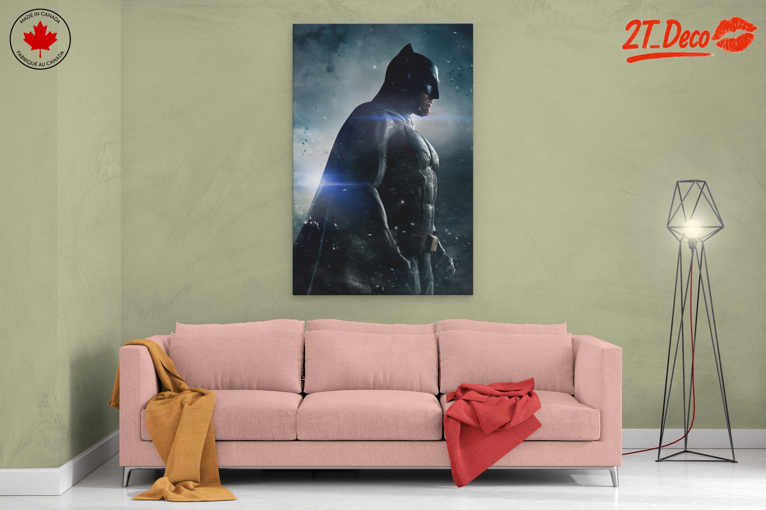Dynamic Batman Artwork for Home or Office - Image 2