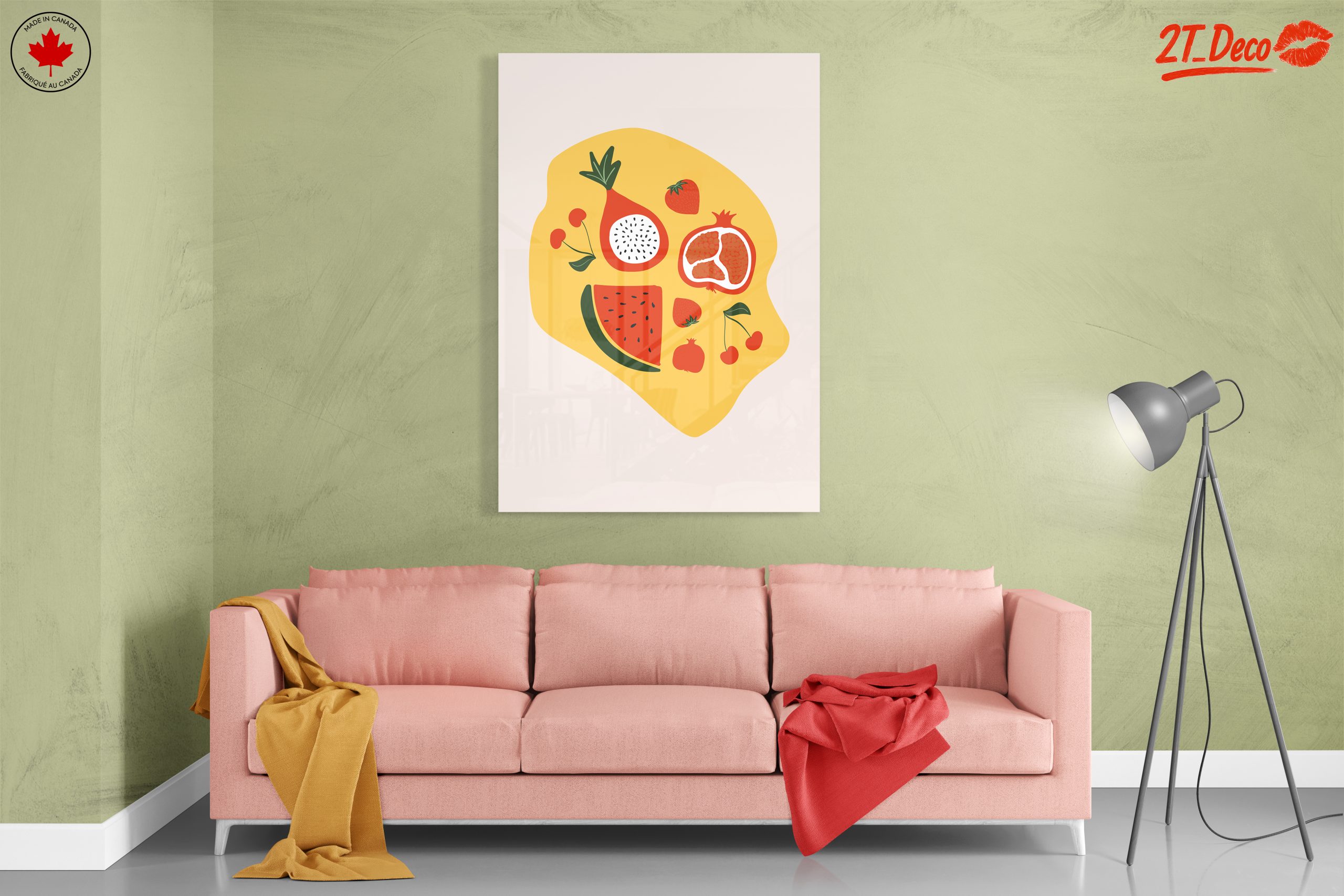 Stylized Abstract Fruit Art - Image 7