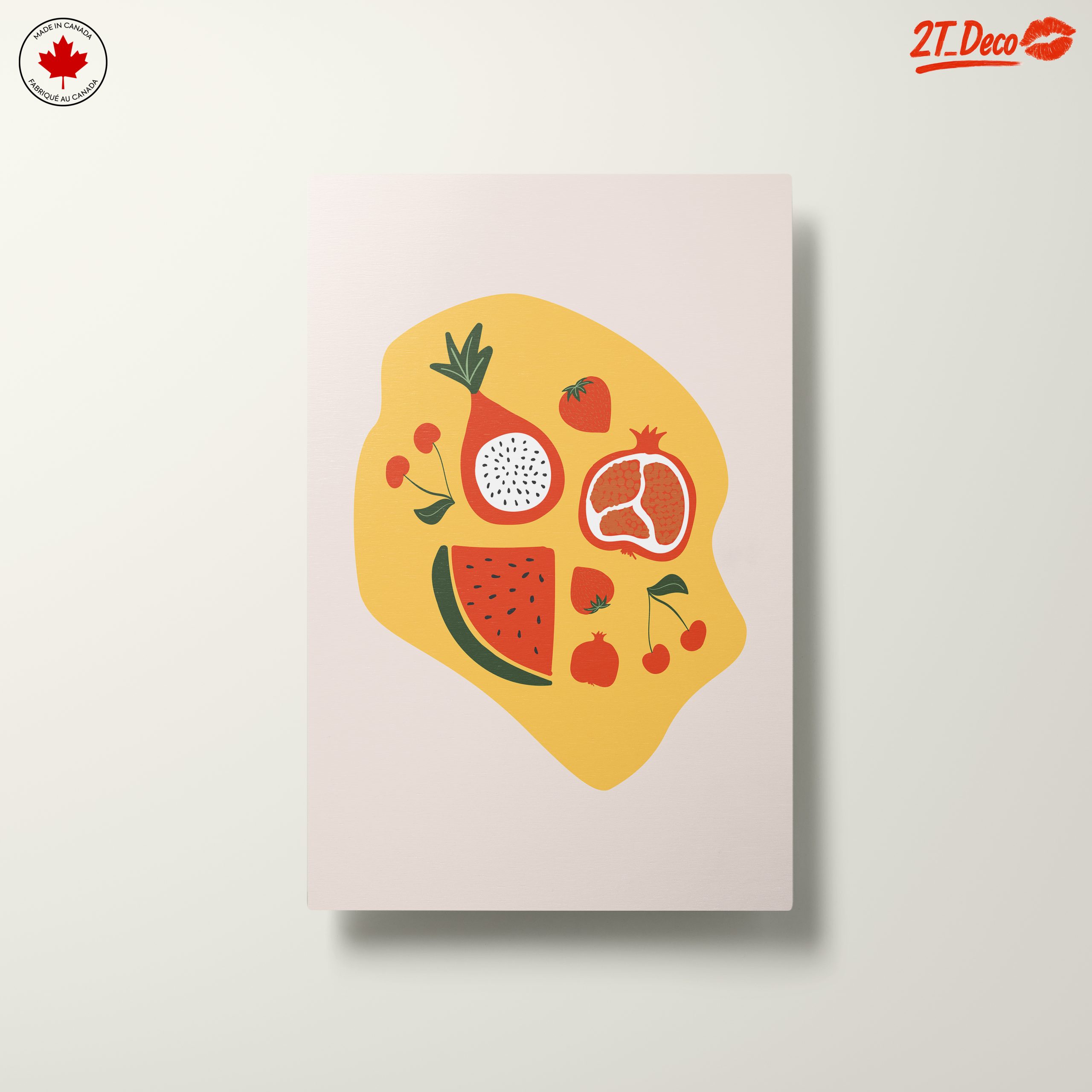 Stylized Abstract Fruit Art - Image 10