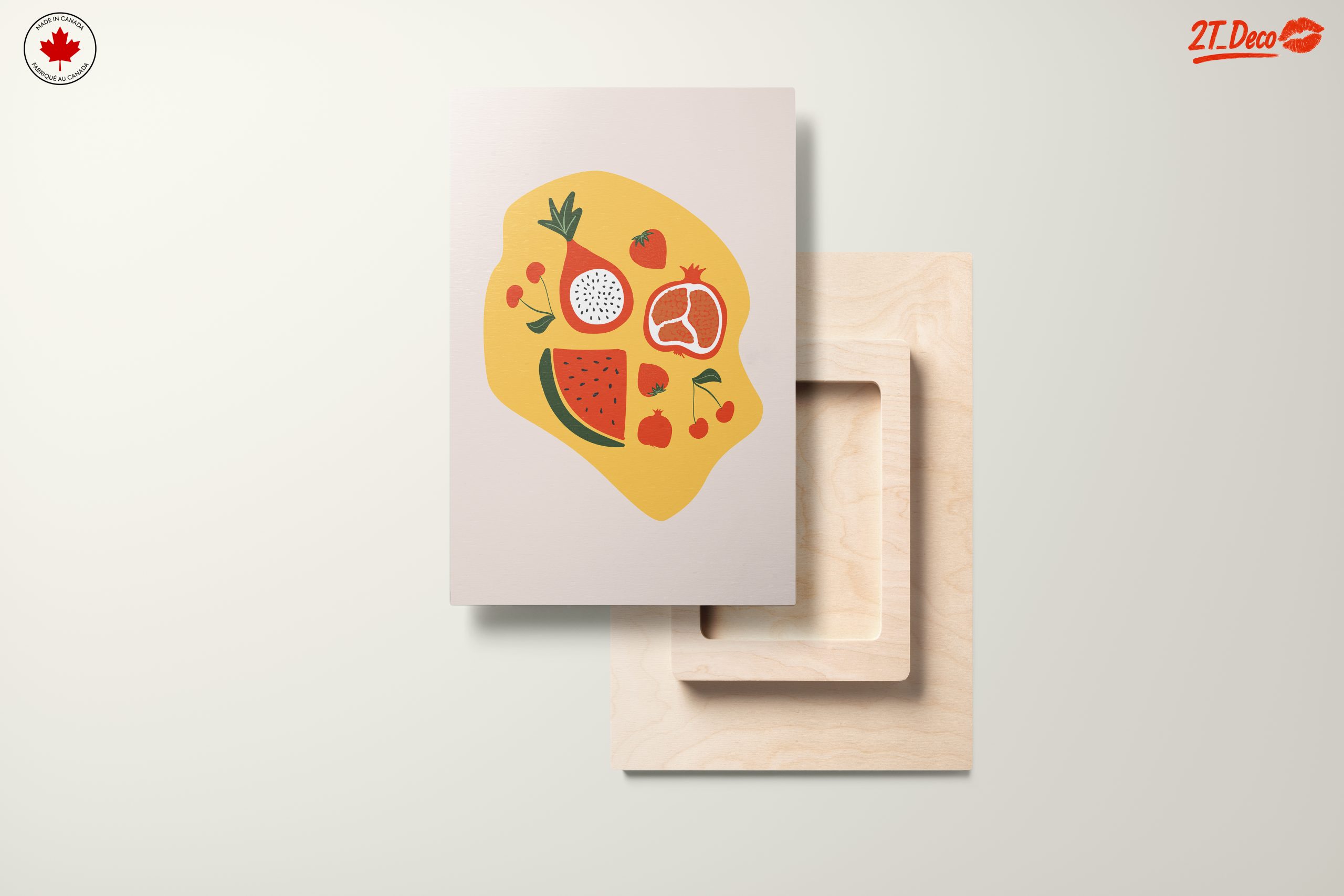 Stylized Abstract Fruit Art - Image 11
