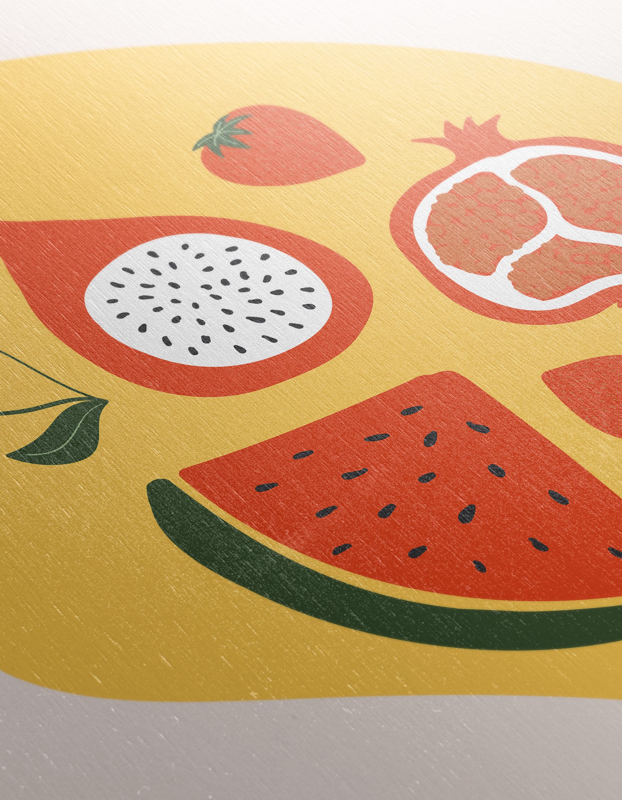 Stylized Abstract Fruit Art - Image 12