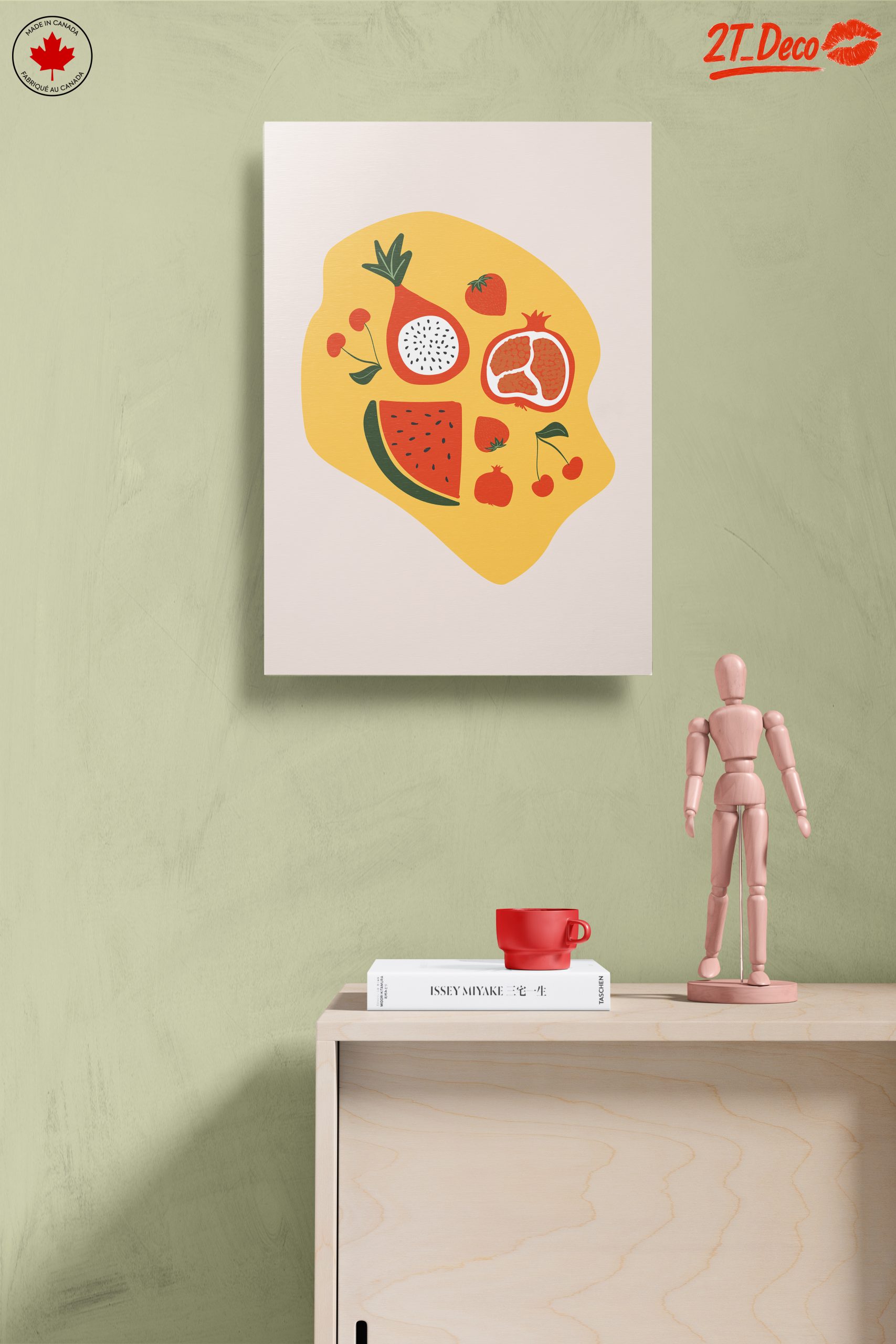 Stylized Abstract Fruit Art - Image 14
