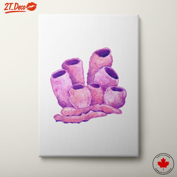 Stylized Artistic Marine Life Artwork