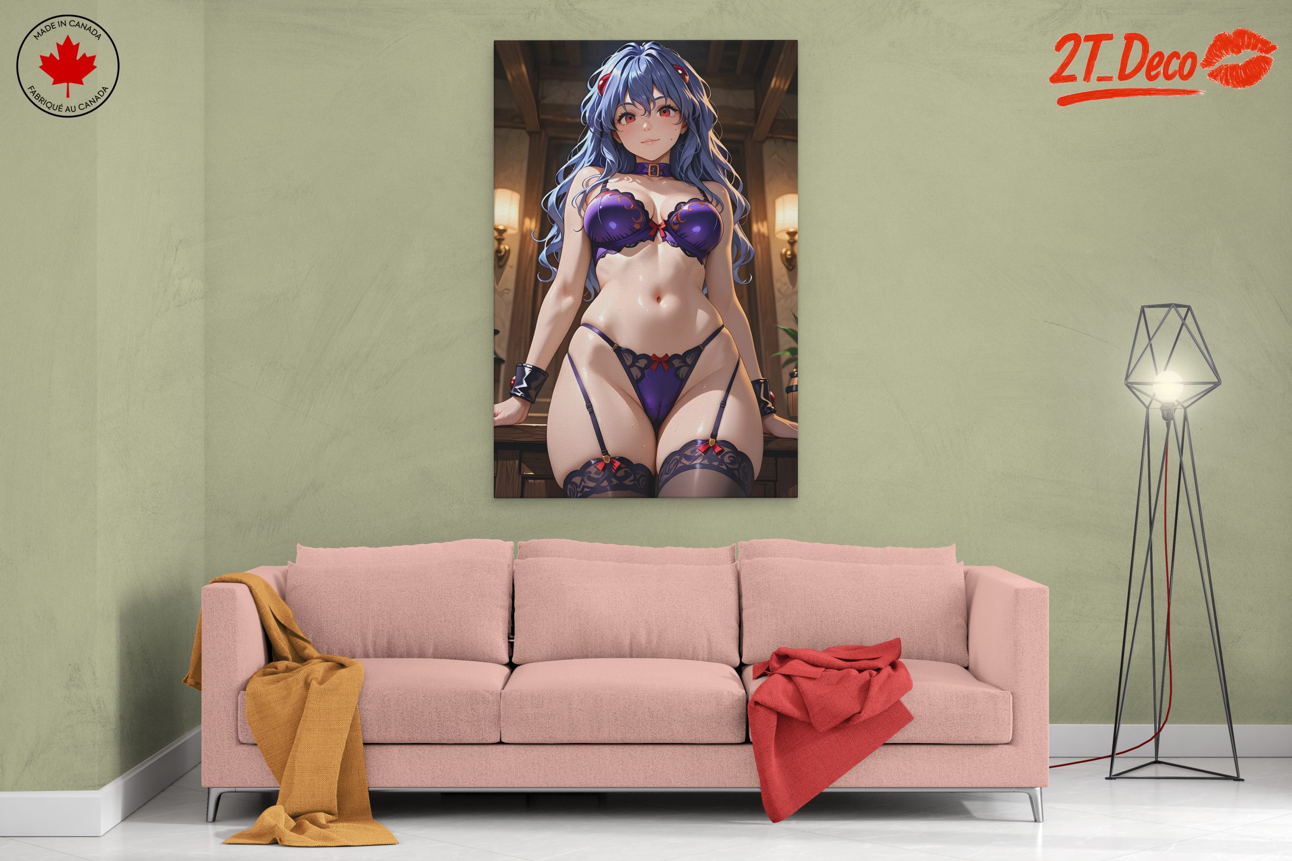 Sensual Anime Character Artwork - Image 2