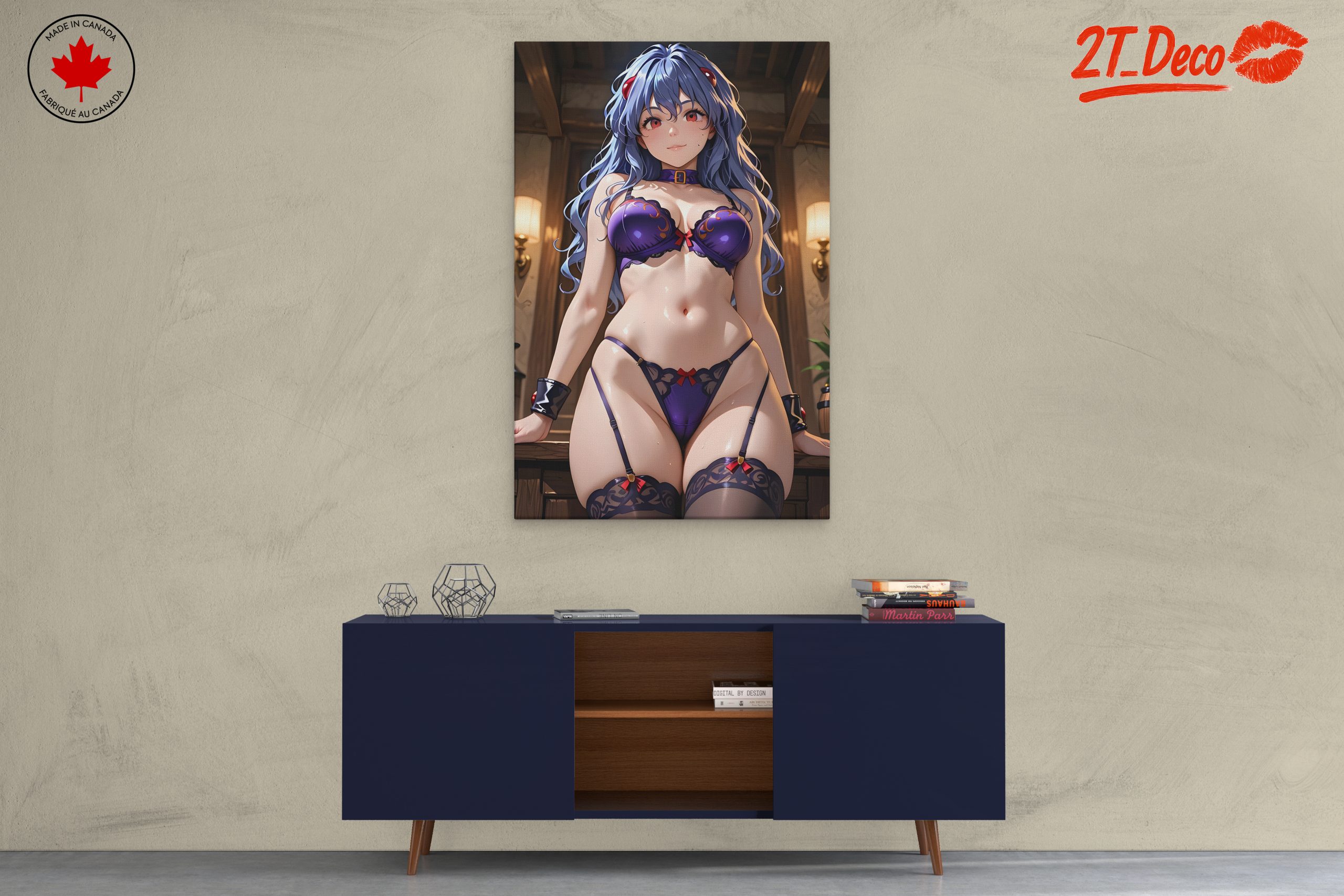 Sensual Anime Character Artwork - Image 3