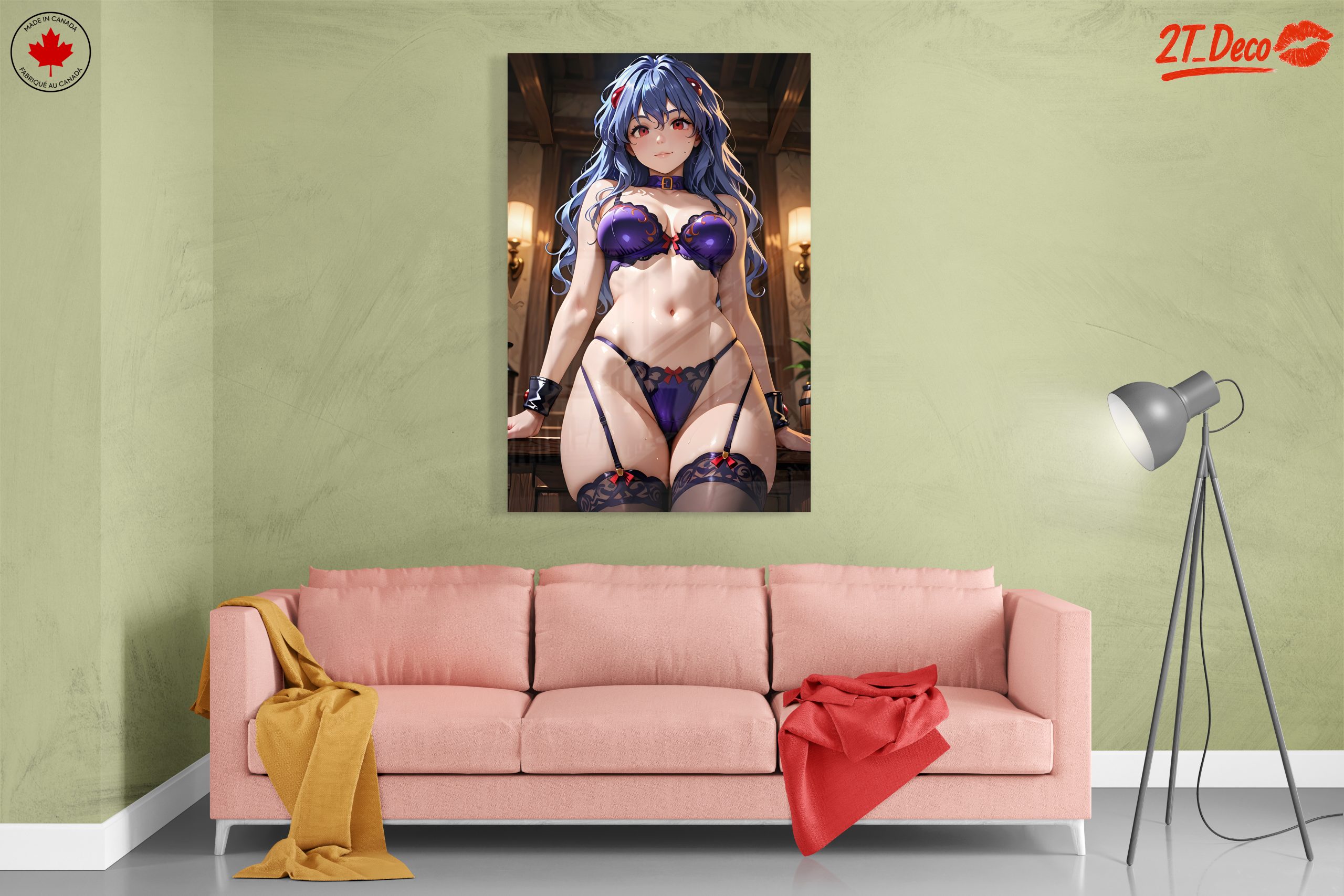 Sensual Anime Character Artwork - Image 7
