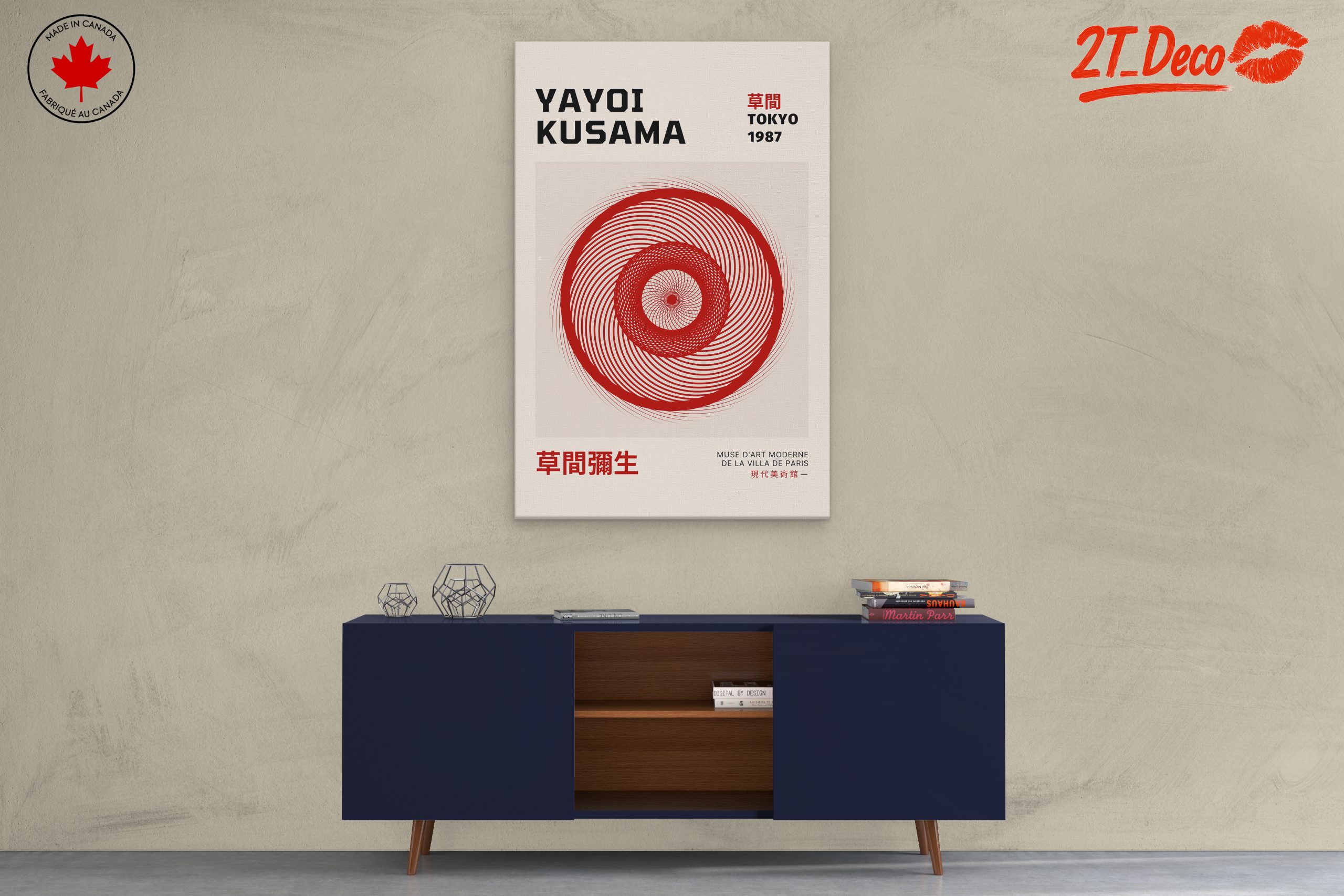 Yayoi Kusama Inspired Abstract Design - Image 3