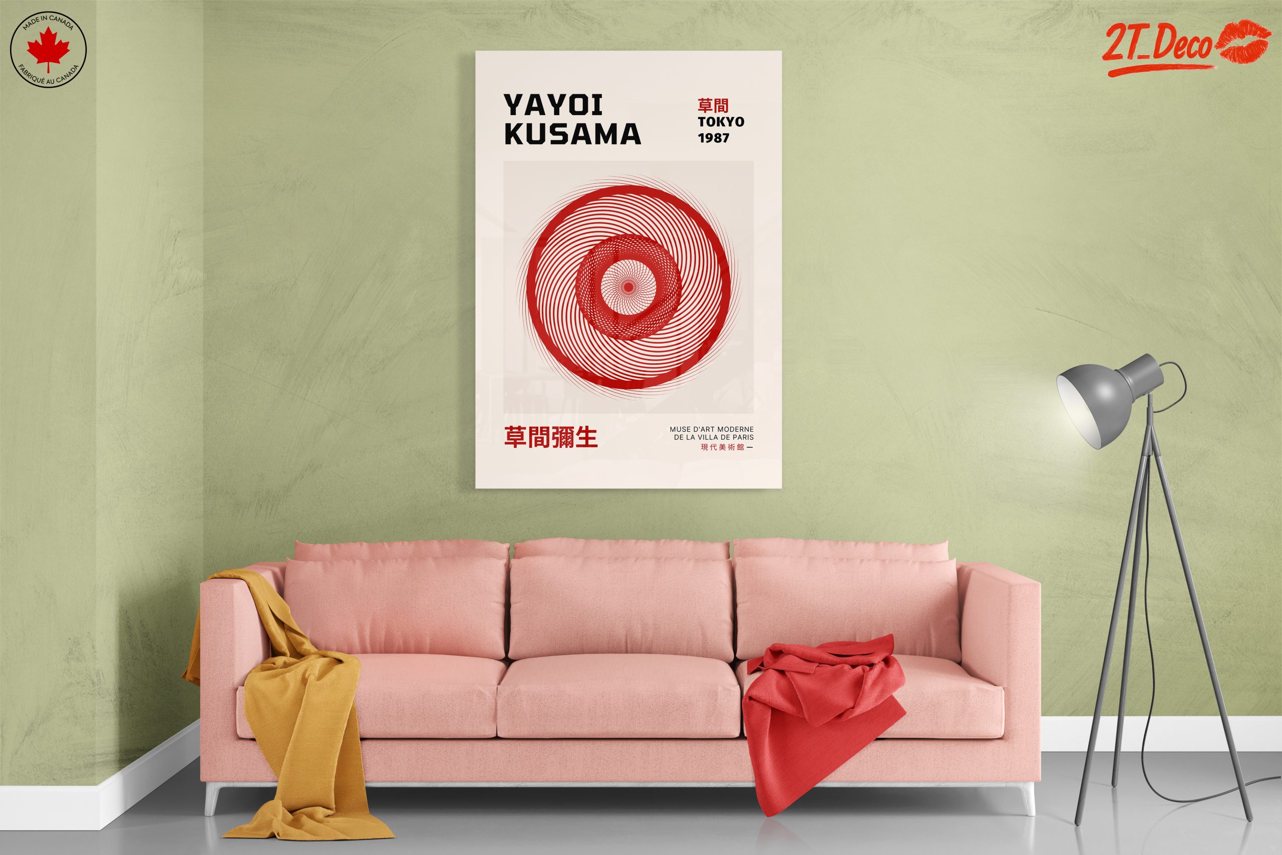 Yayoi Kusama Inspired Abstract Design - Image 7