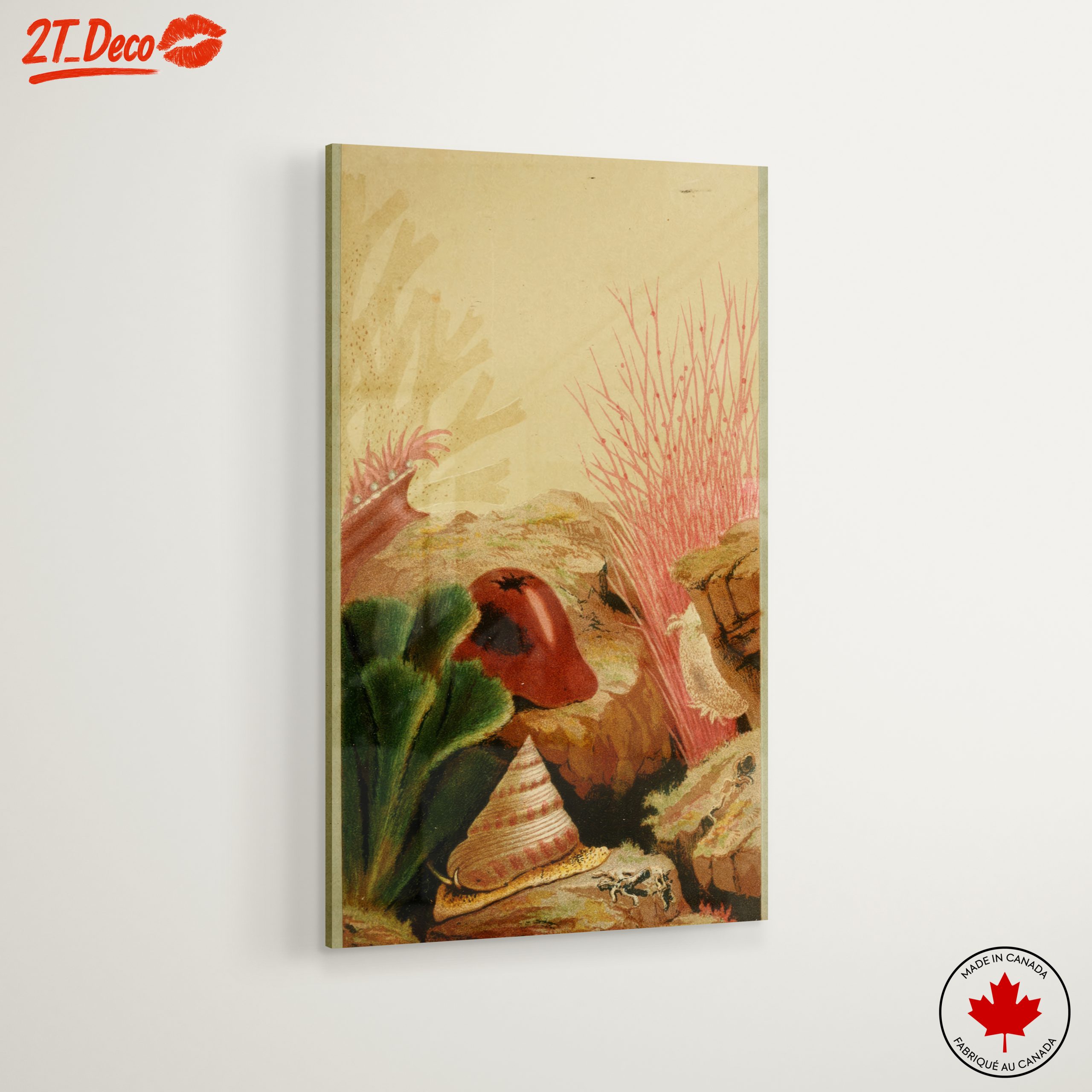 Stylized Marine Flora Artwork - Image 6