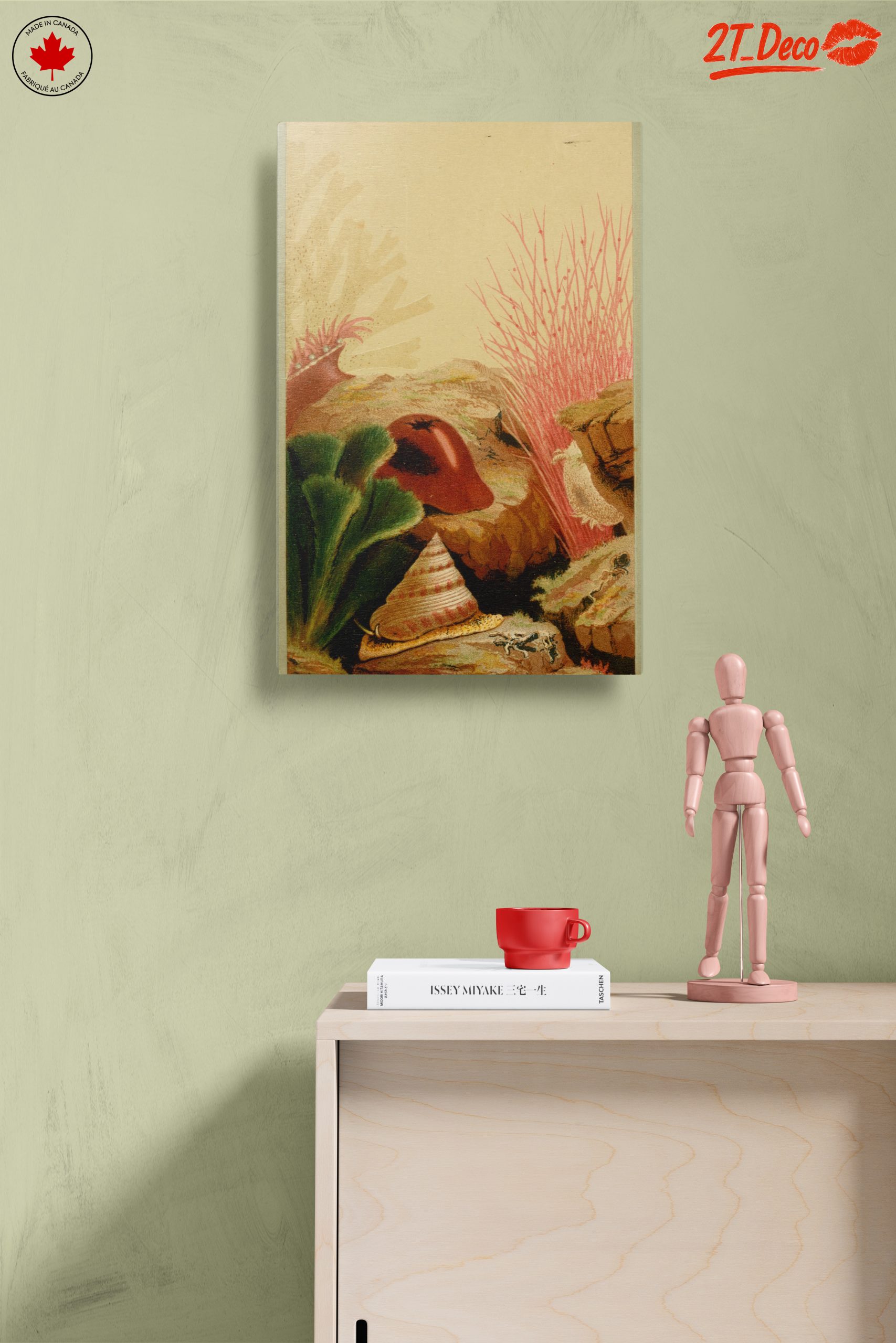 Stylized Marine Flora Artwork - Image 14