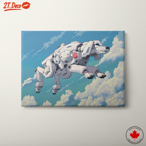 Dynamic Robotic Dog in Flight