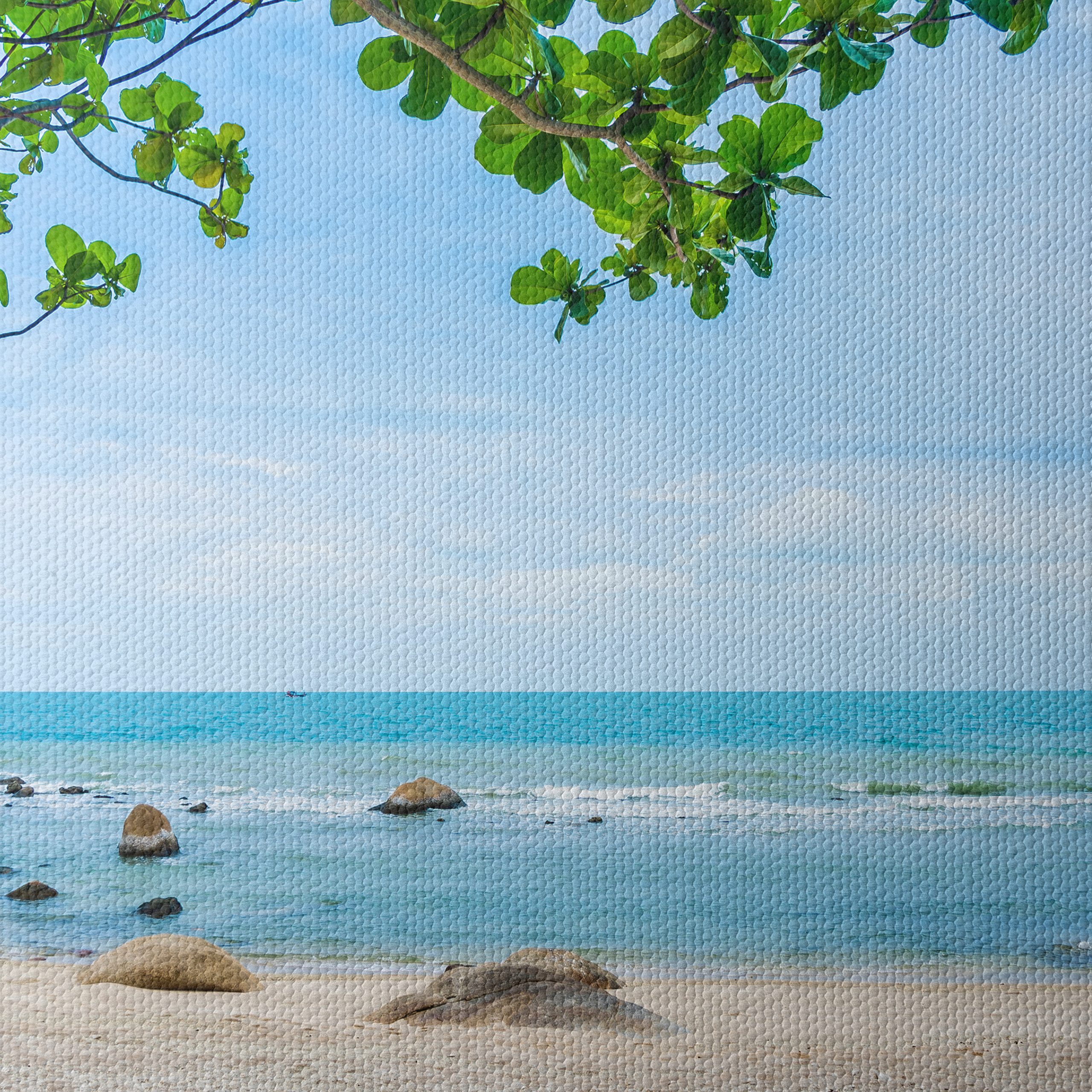 Serene Beach Landscape with Gentle Waves - Image 4