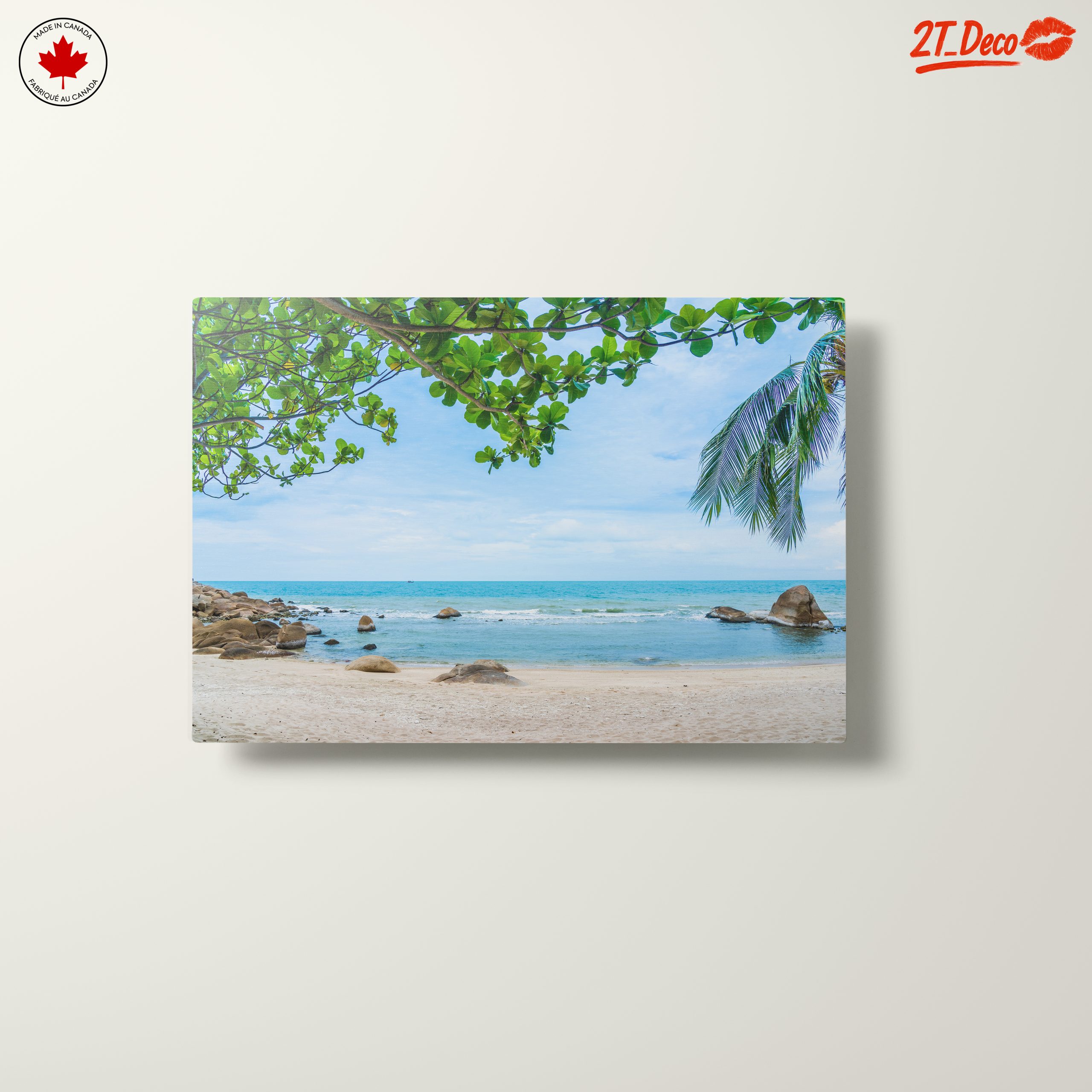Serene Beach Landscape with Gentle Waves - Image 10