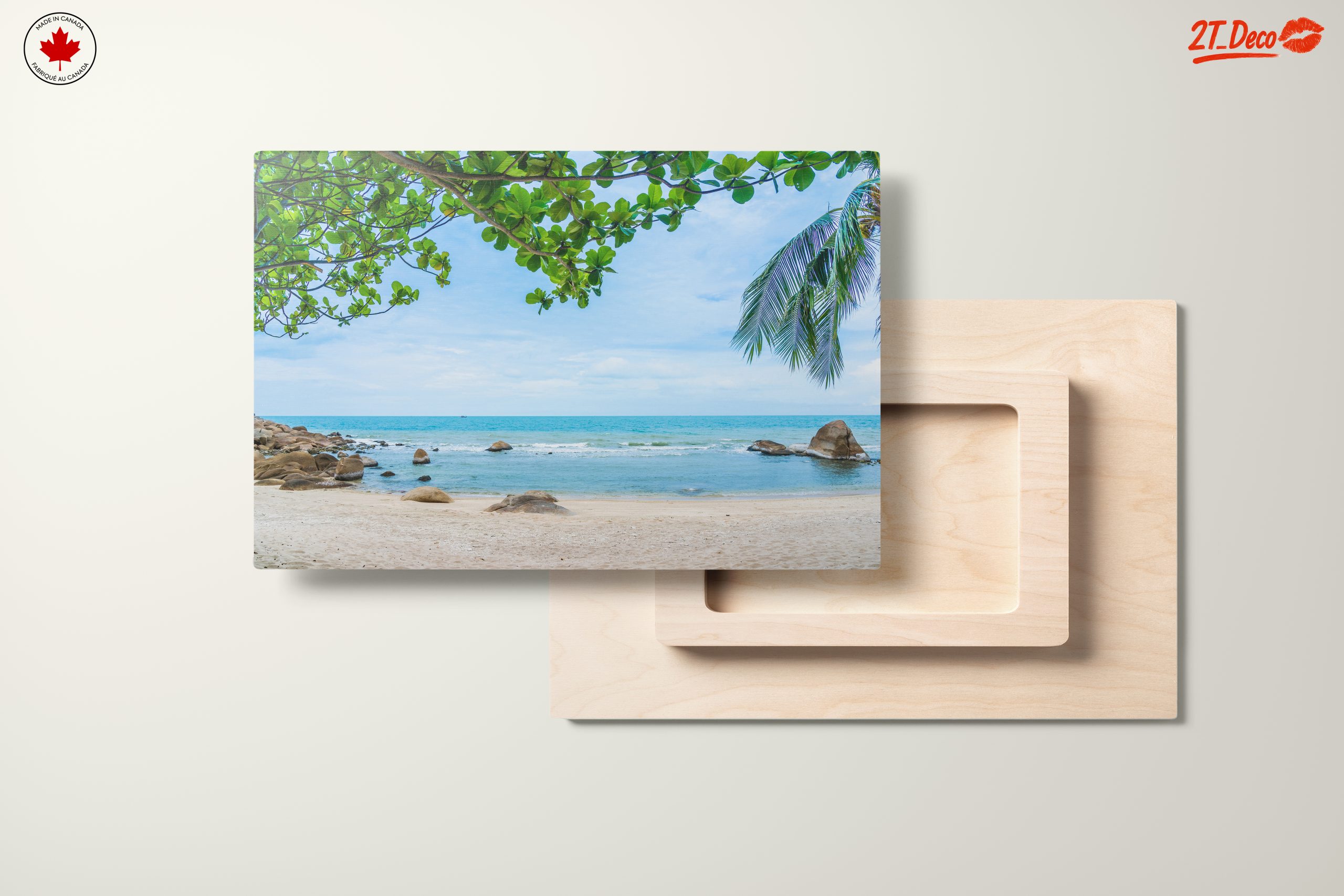 Serene Beach Landscape with Gentle Waves - Image 11