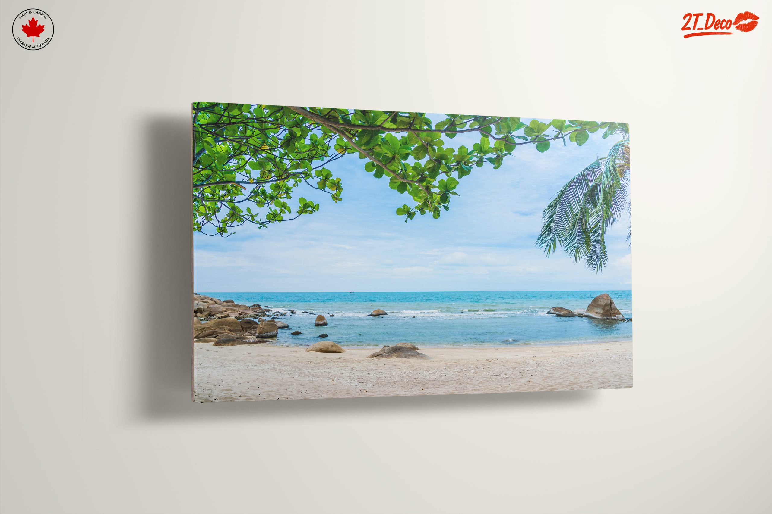 Serene Beach Landscape with Gentle Waves - Image 13