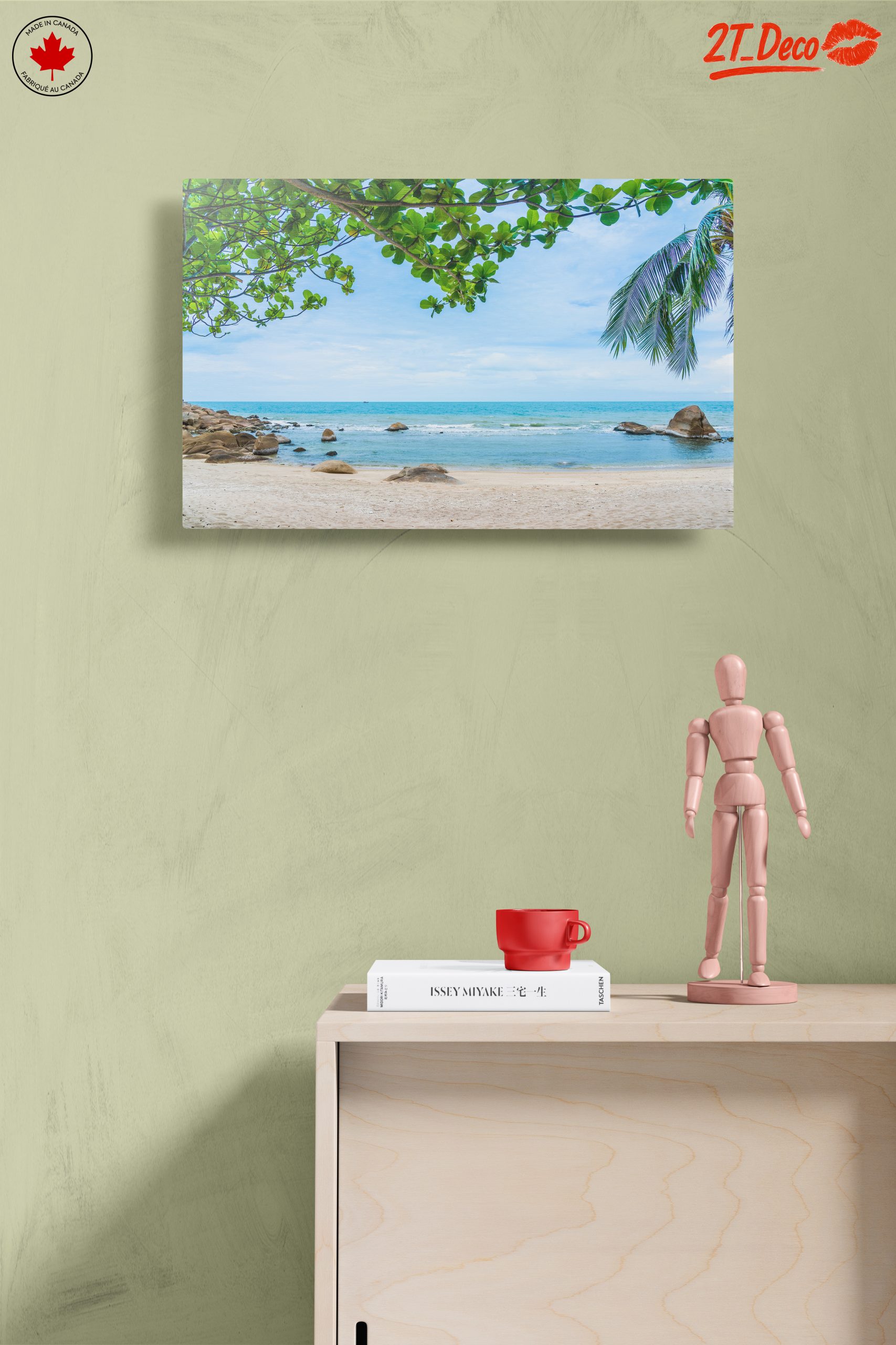 Serene Beach Landscape with Gentle Waves - Image 14