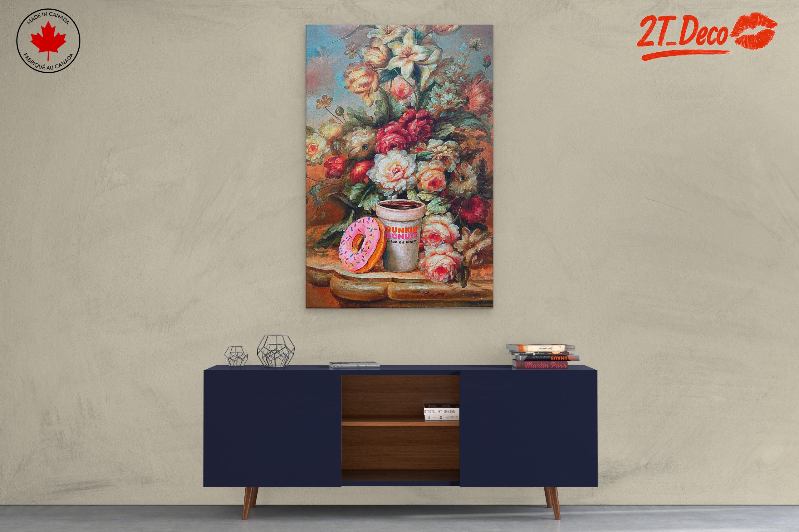 Delicious Food Still Life with Coffee and Flowers - Image 3