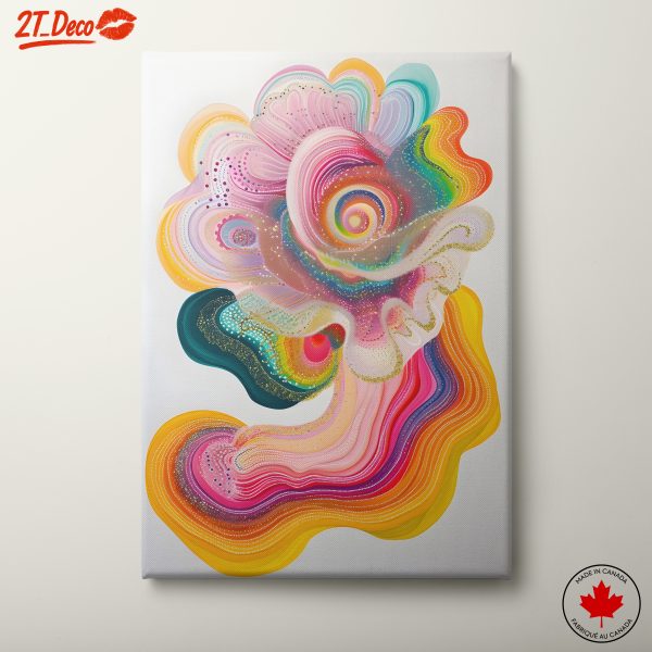 Colorful Abstract Design for Modern Spaces