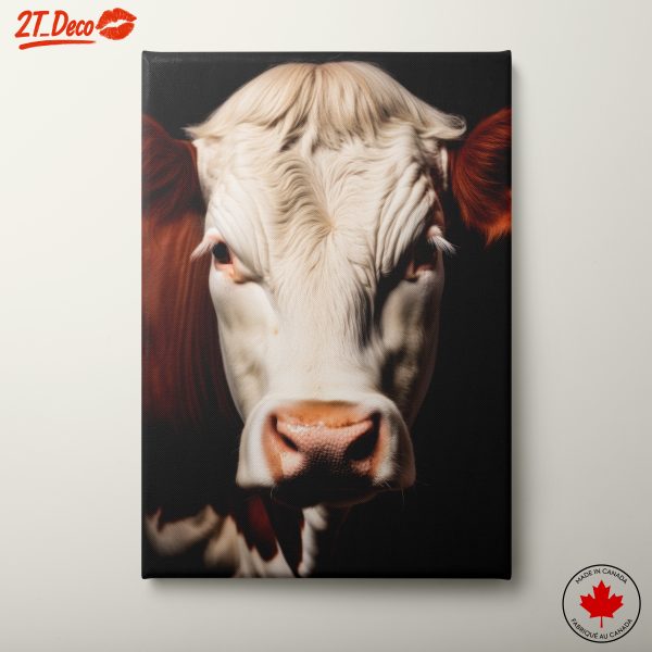 Majestic Cow Portrait Photography