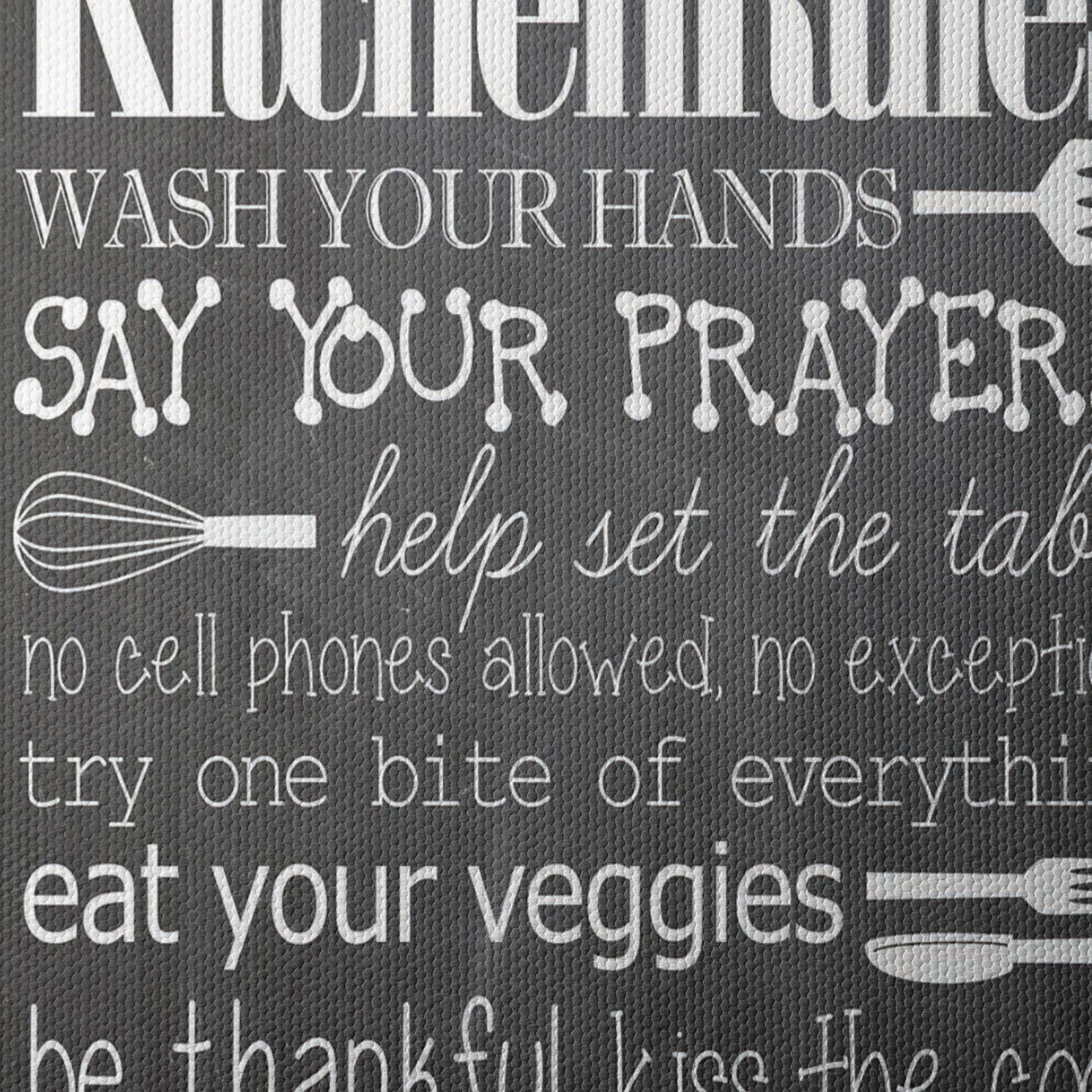 Kitchen Rules Inspirational Art for Home Decor - Image 4